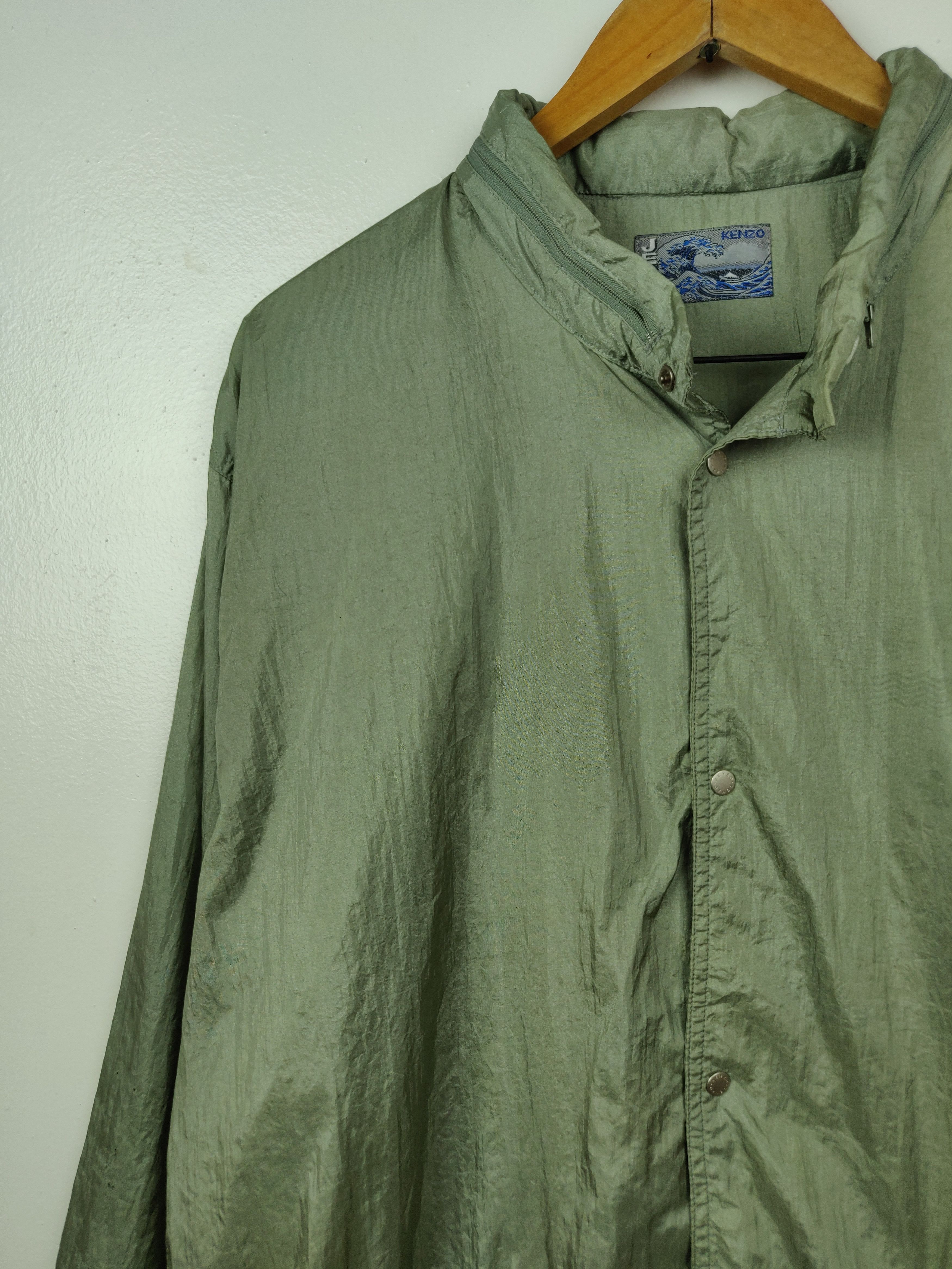 Kenzo Vintage Kenzo Jeans Anorak Windbreaker Jacket Outerwear Size US XL / EU 56 / 4 - 4 Thumbnail