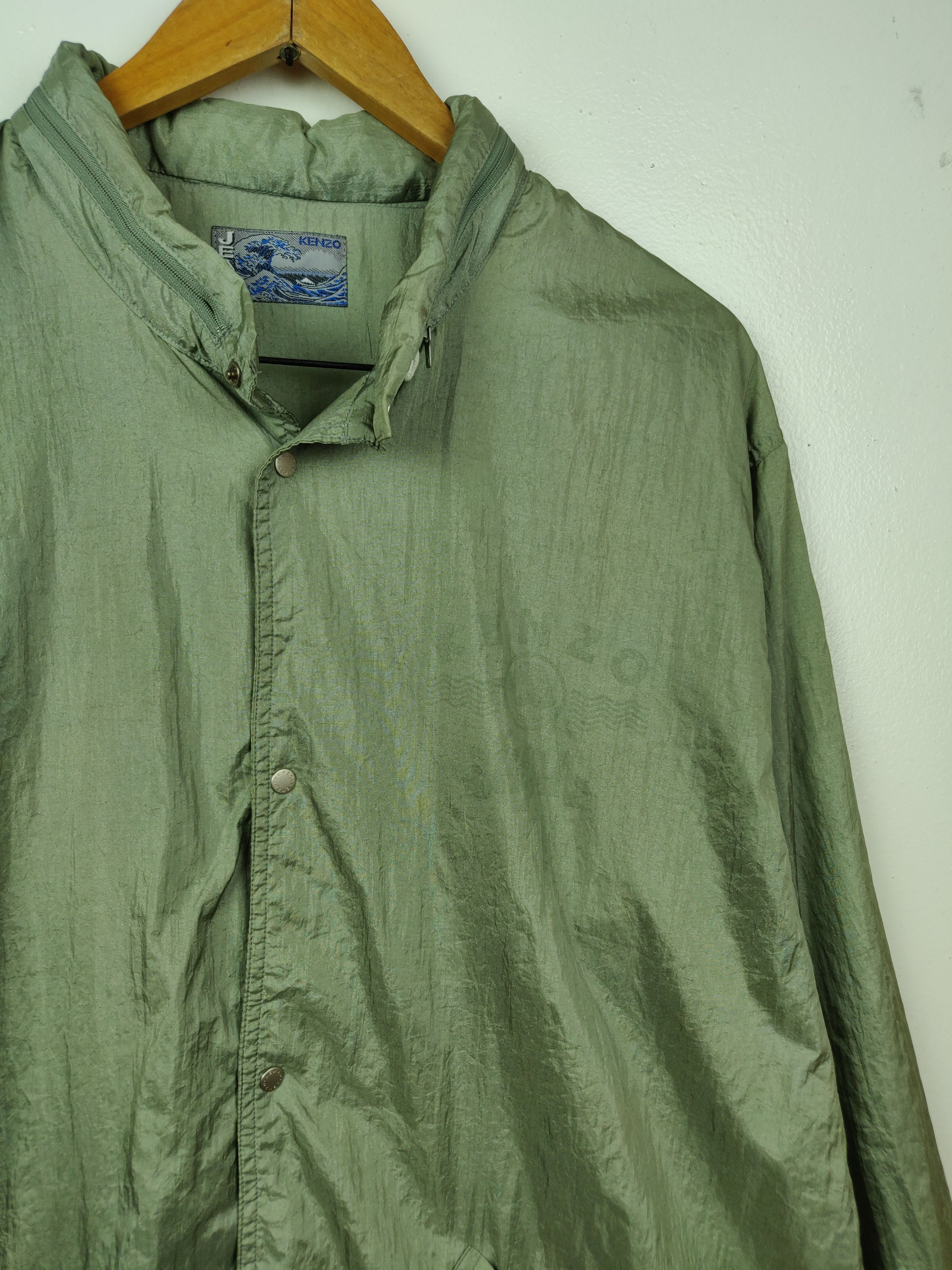 Kenzo Vintage Kenzo Jeans Anorak Windbreaker Jacket Outerwear Size US XL / EU 56 / 4 - 5 Thumbnail