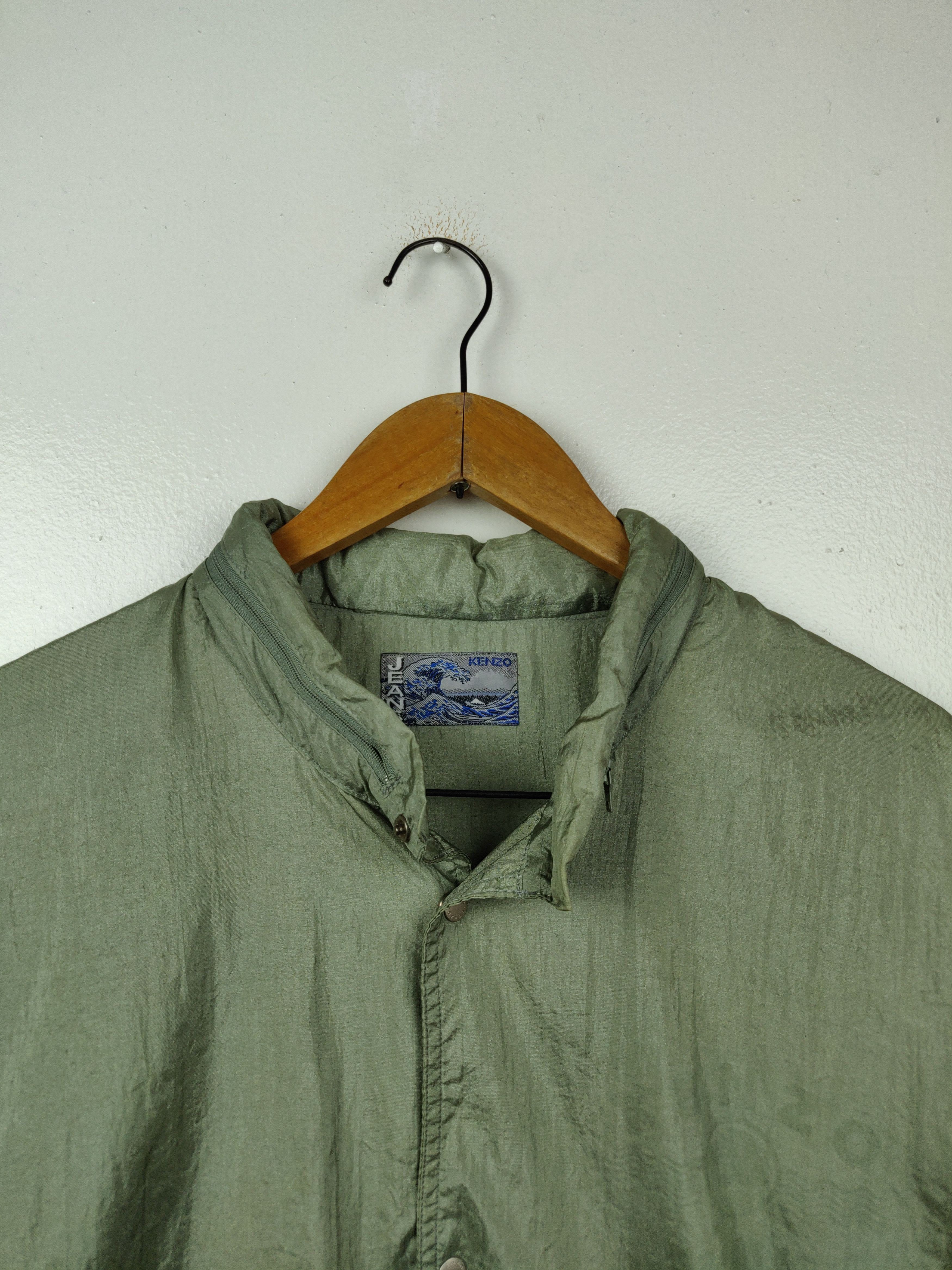 Kenzo Vintage Kenzo Jeans Anorak Windbreaker Jacket Outerwear Size US XL / EU 56 / 4 - 3 Thumbnail