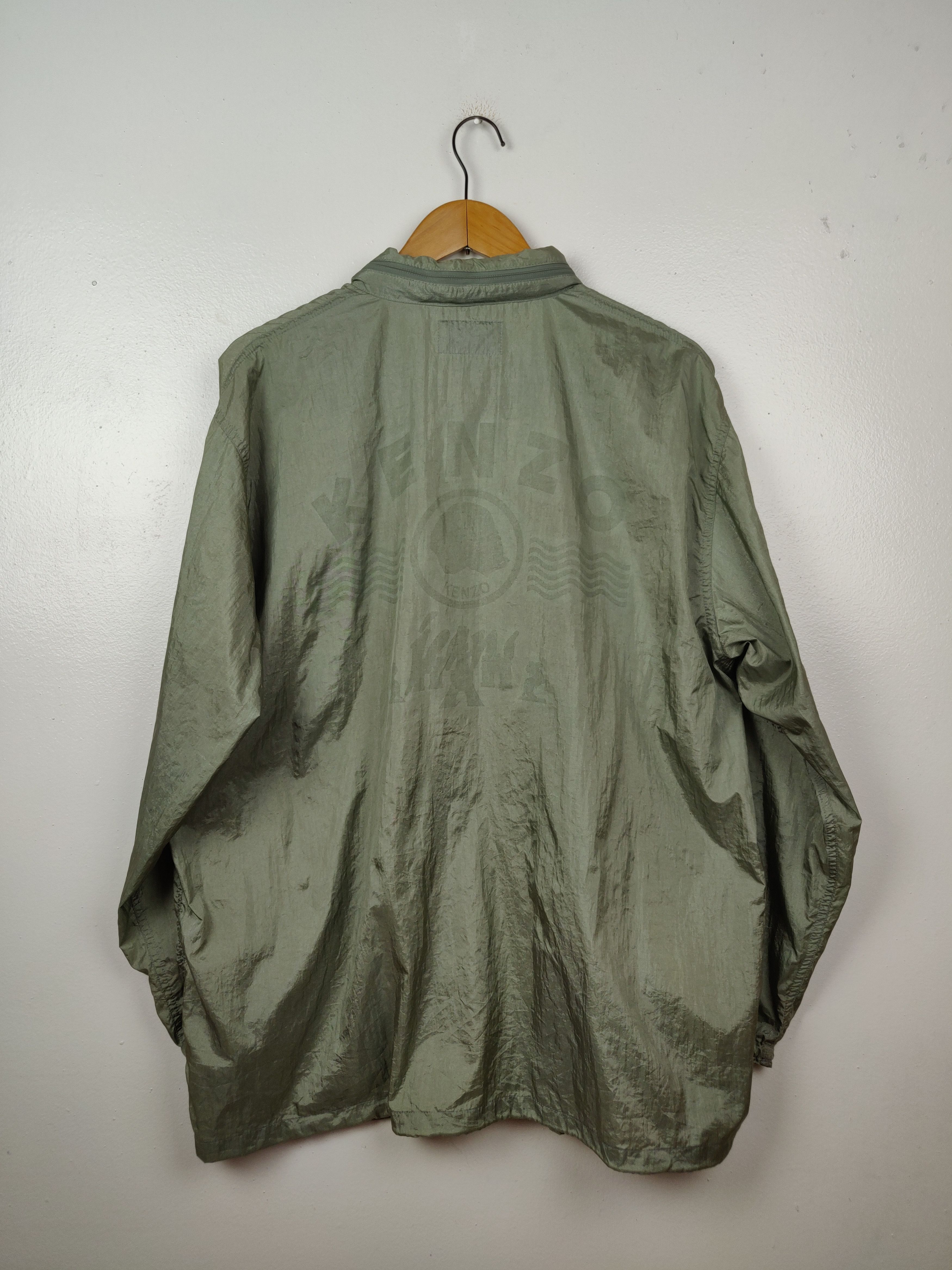 Kenzo Vintage Kenzo Jeans Anorak Windbreaker Jacket Outerwear Size US XL / EU 56 / 4 - 12 Thumbnail