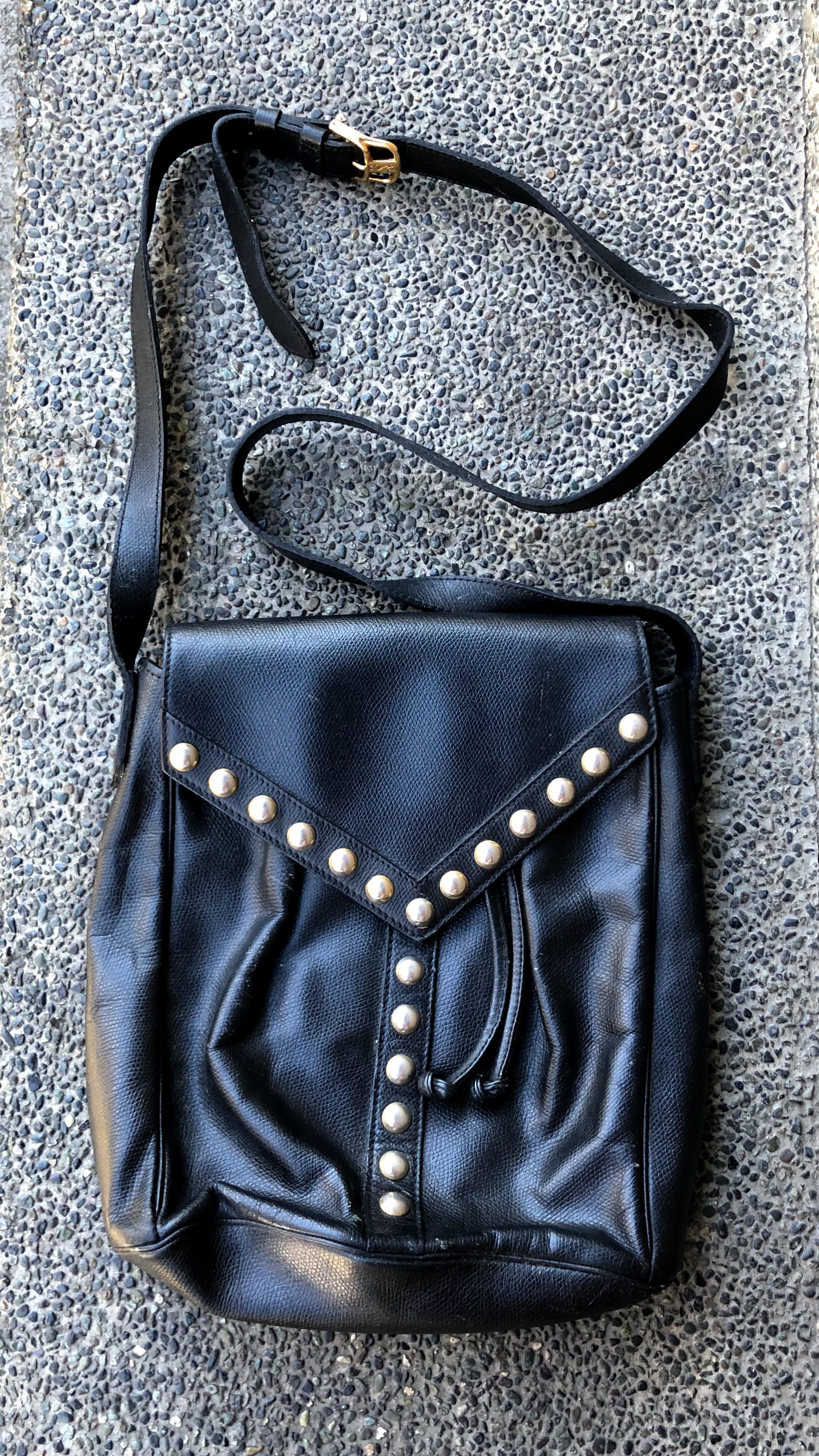 Yves Saint Laurent Vintage YSL Studded Sling Bag Size ONE SIZE - 1 Thumbnail