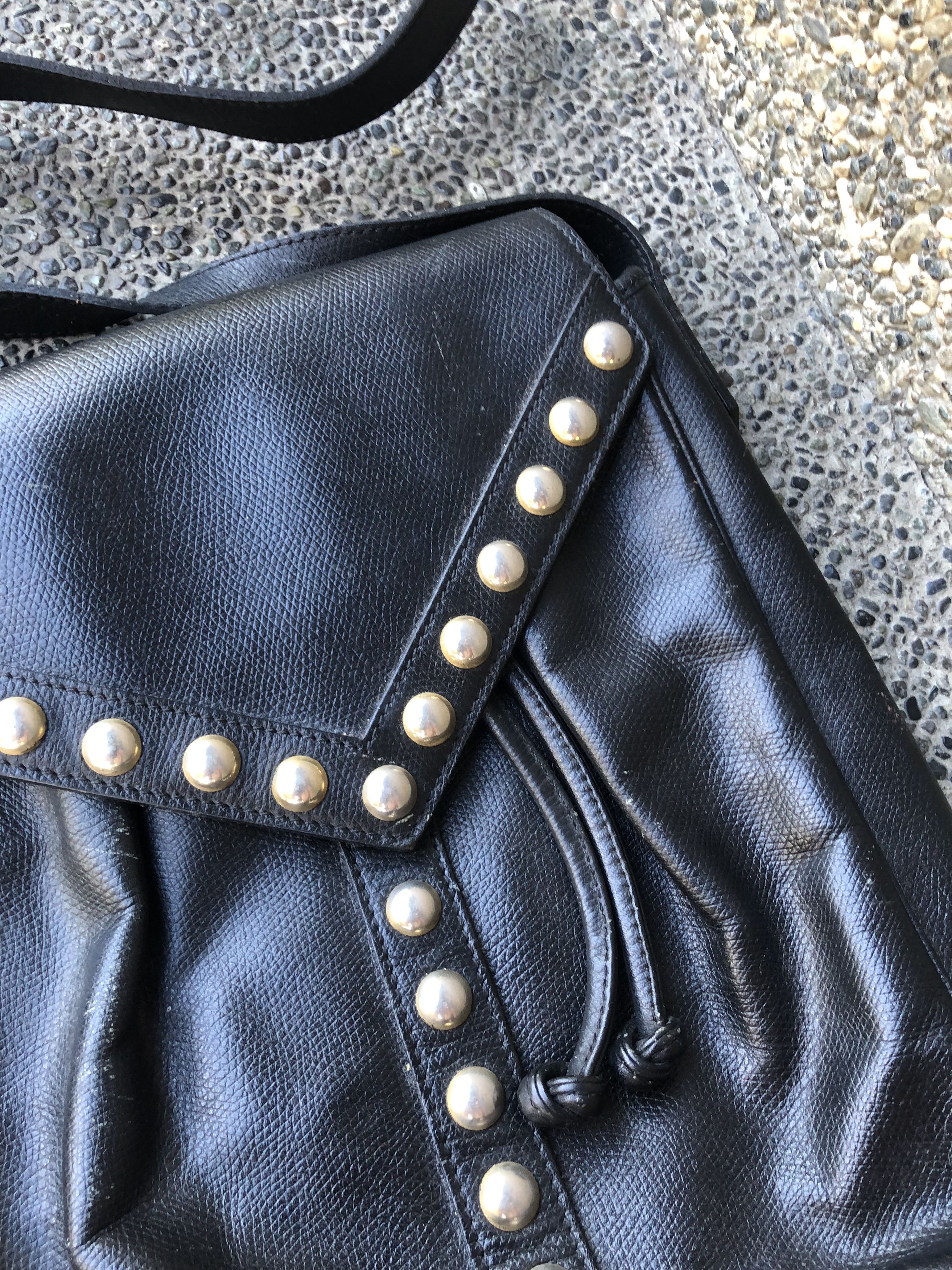 Yves Saint Laurent Vintage YSL Studded Sling Bag Size ONE SIZE - 2 Thumbnail