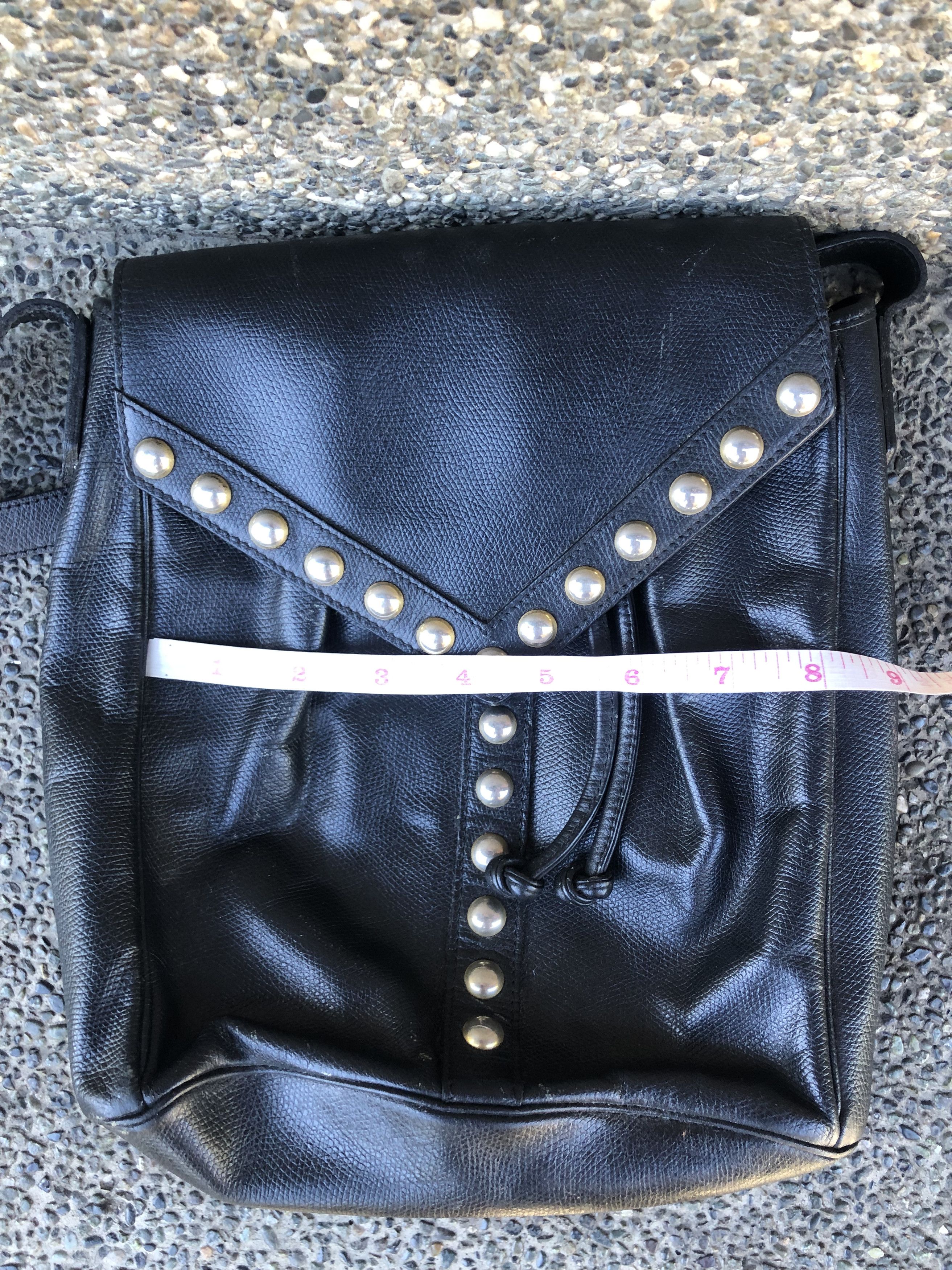 Yves Saint Laurent Vintage YSL Studded Sling Bag Size ONE SIZE - 9 Thumbnail