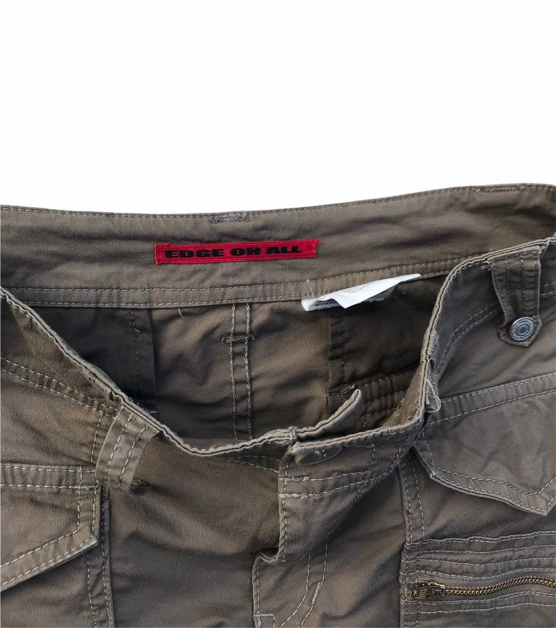 Japanese Brand Edge On All Japan Streetwear Fashion Cargo Pants (Women) Size 28" / US 6 / IT 42 - 2 Thumbnail