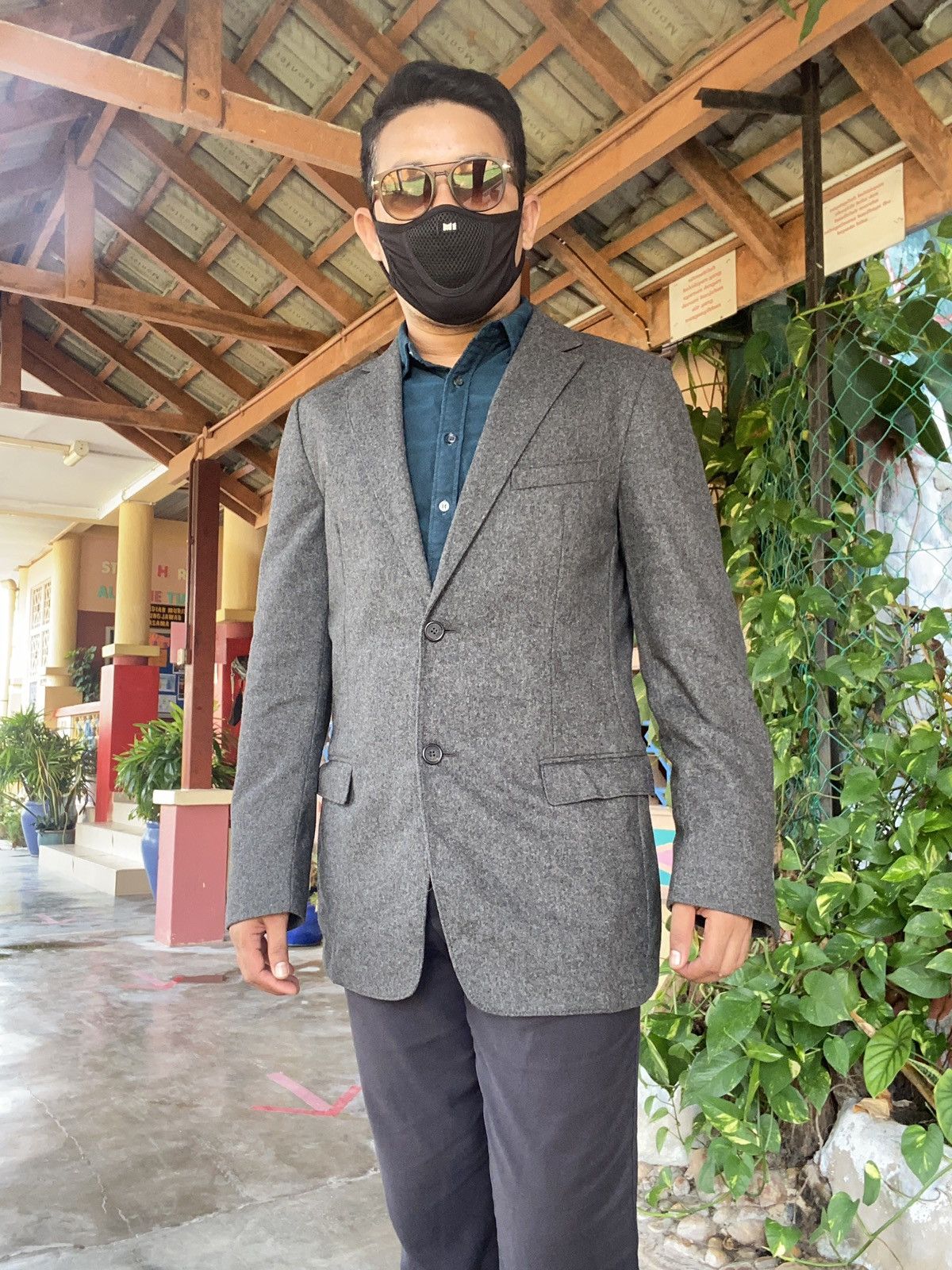 Designer × Gucci GUCCI WOOL JACKET MEDIUM SIZE - GK60 Size US M / EU 48-50 / 2 - 13 Thumbnail