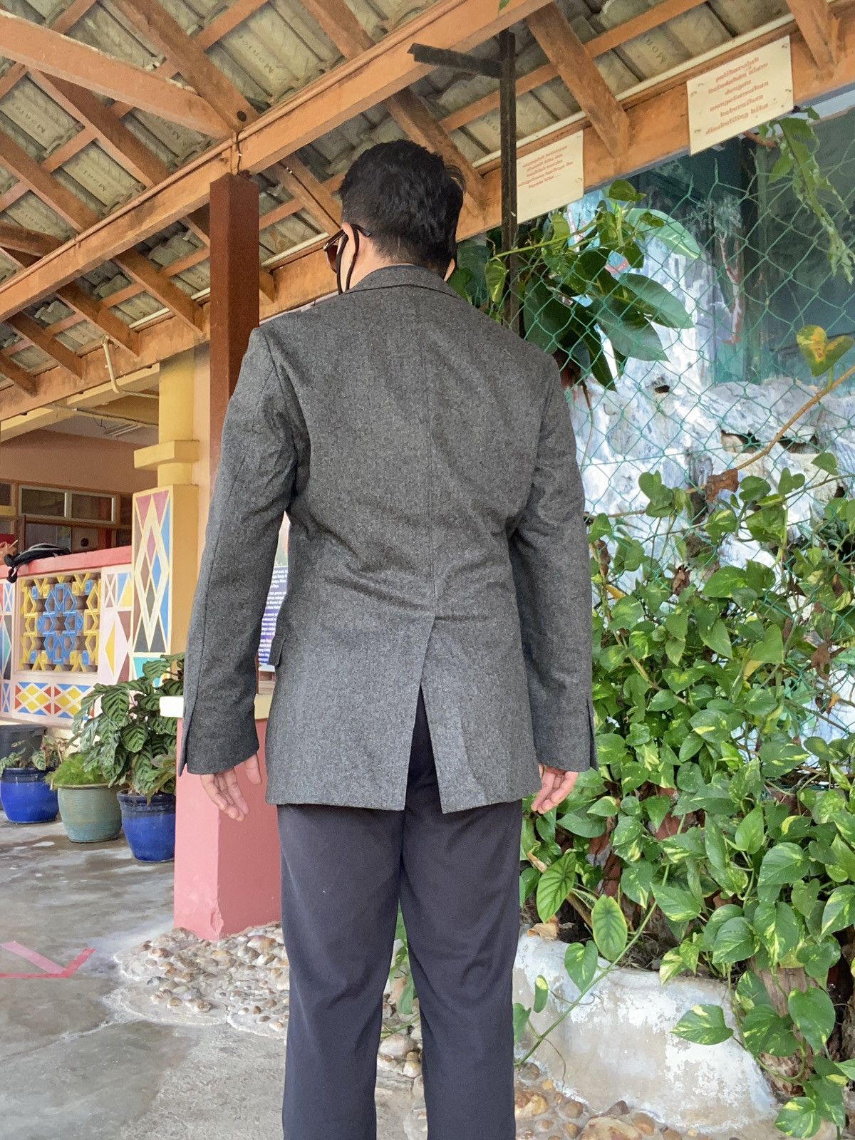 Designer × Gucci GUCCI WOOL JACKET MEDIUM SIZE - GK60 Size US M / EU 48-50 / 2 - 17 Thumbnail