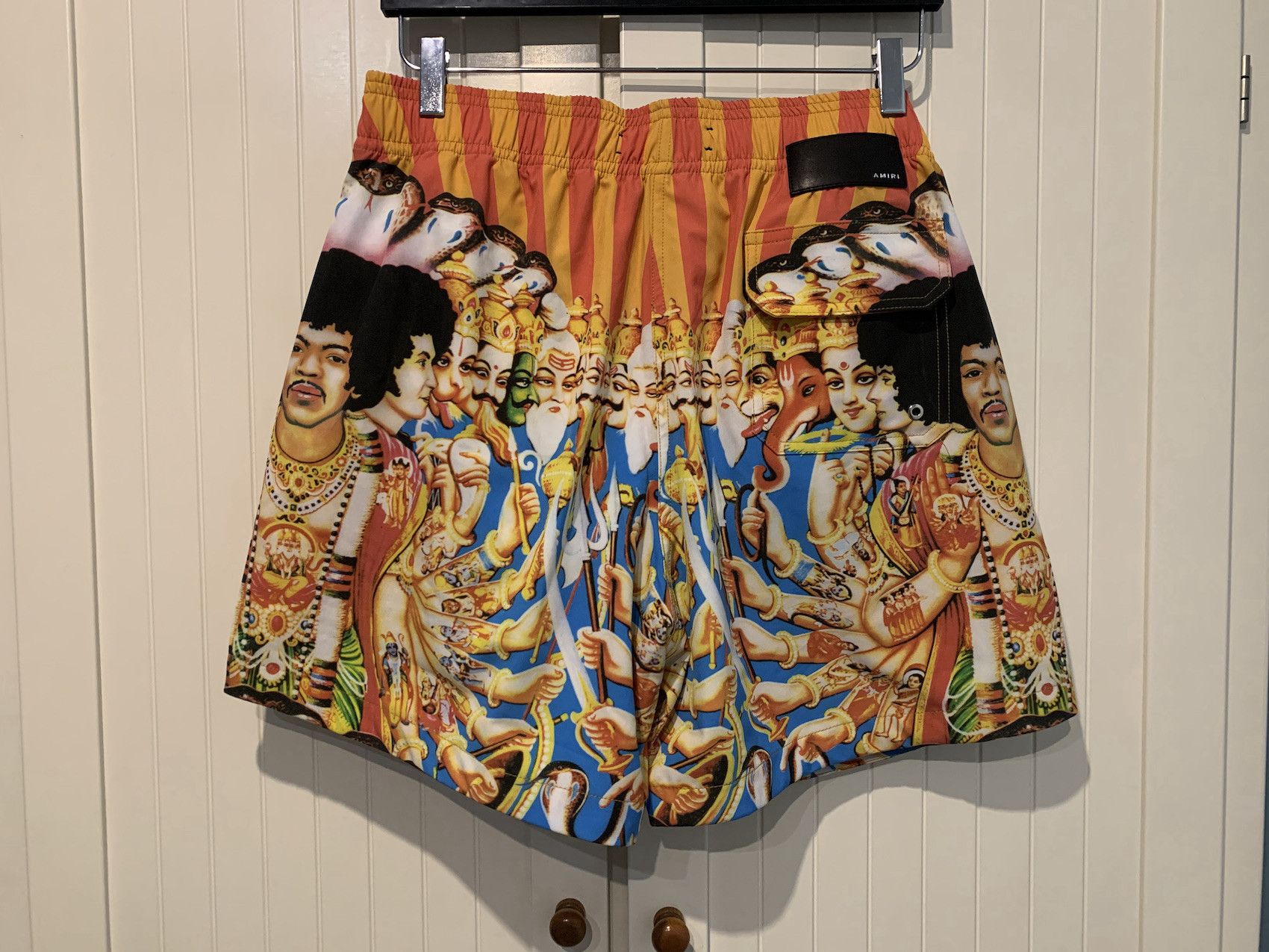 Amiri SS'20 Swim Shorts Jimmy Hendrix Size US 30 / EU 46 - 2 Thumbnail