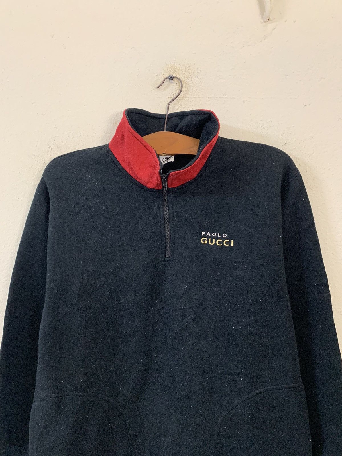Paolo Gucci Paolo Gucci Spellout Sweater Size US M / EU 48-50 / 2 - 4 Thumbnail