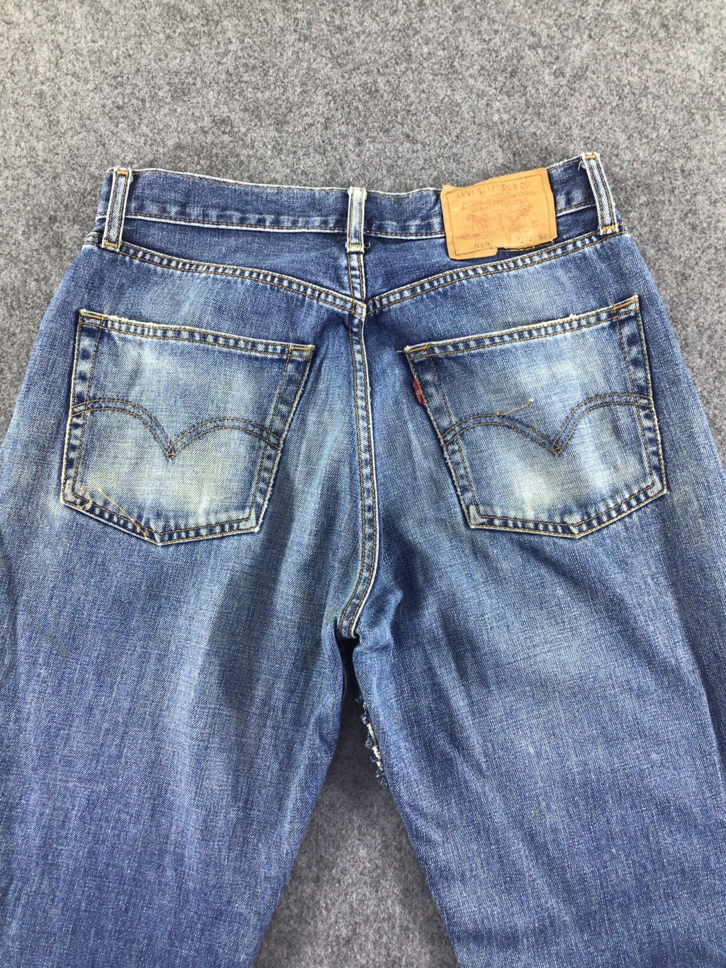 Levi's × Vintage Vintage 90s Levis 513-JM046 Size US 31 - 3 Thumbnail