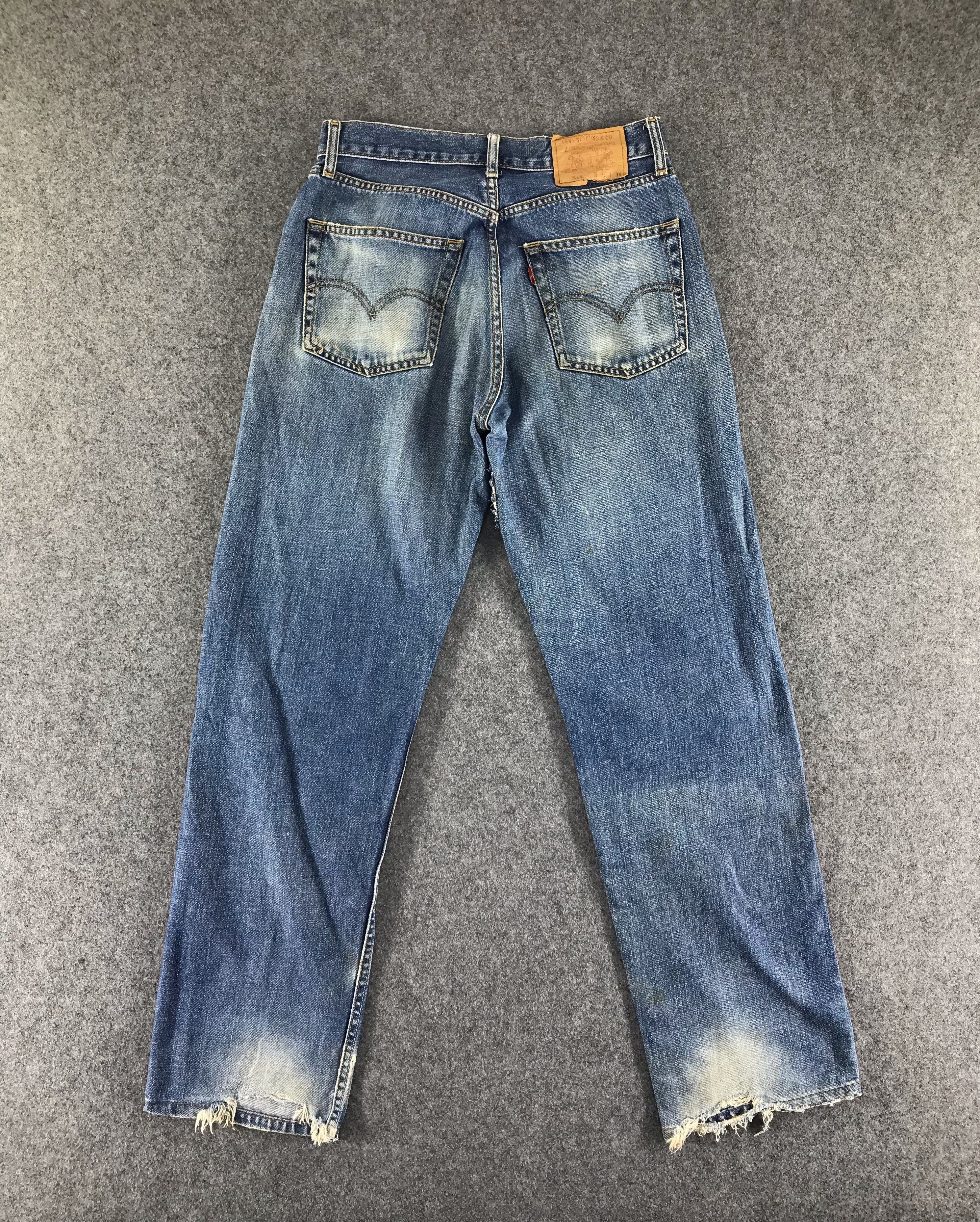 Levi's × Vintage Vintage 90s Levis 513-JM046 Size US 31 - 2 Thumbnail