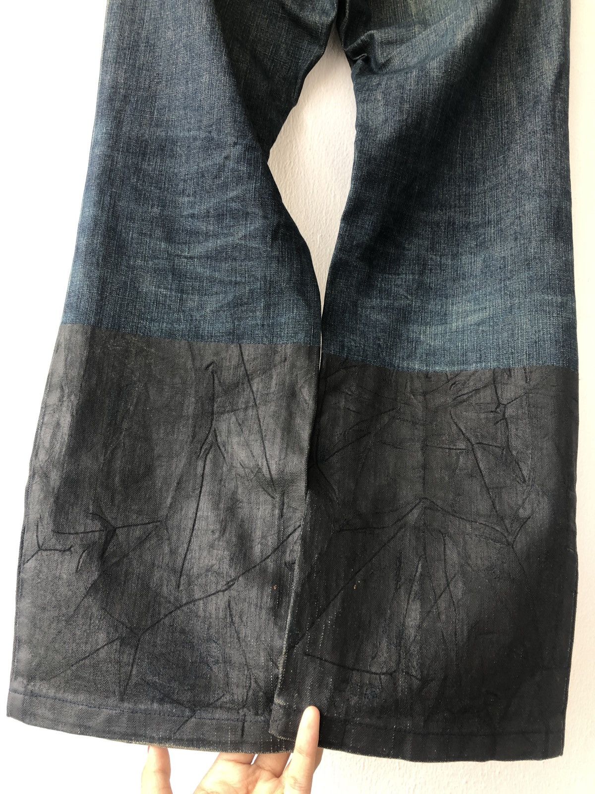 5351 POUR LES HOMMES 5351 Pour Les Femmes Made in Japan Denim Jeans Size US 32 / EU 48 - 4 Thumbnail