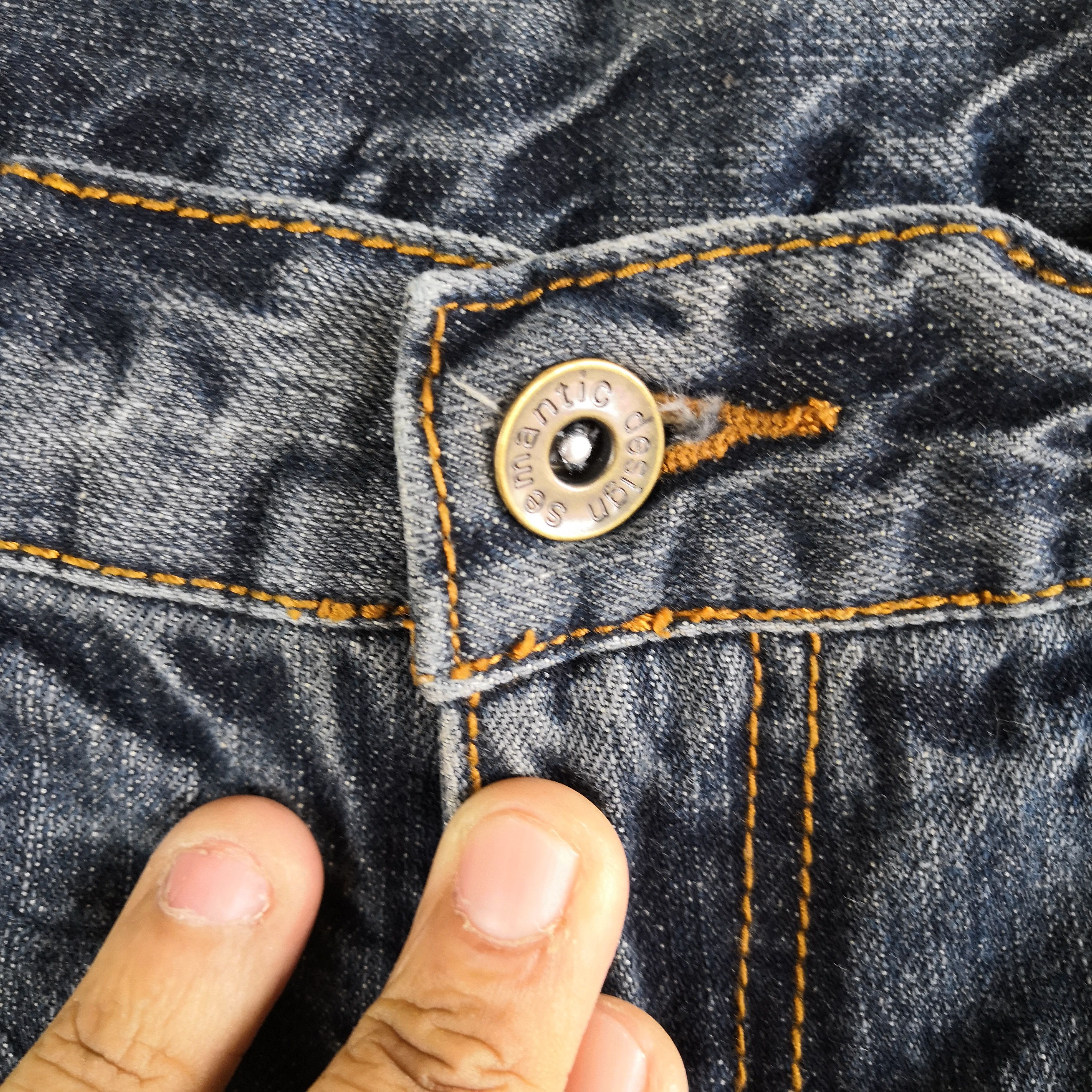 Japanese Brand Semantic Design Distressed Jeans If Six Was Nine Denim Size US 30 / EU 46 - 7 Thumbnail