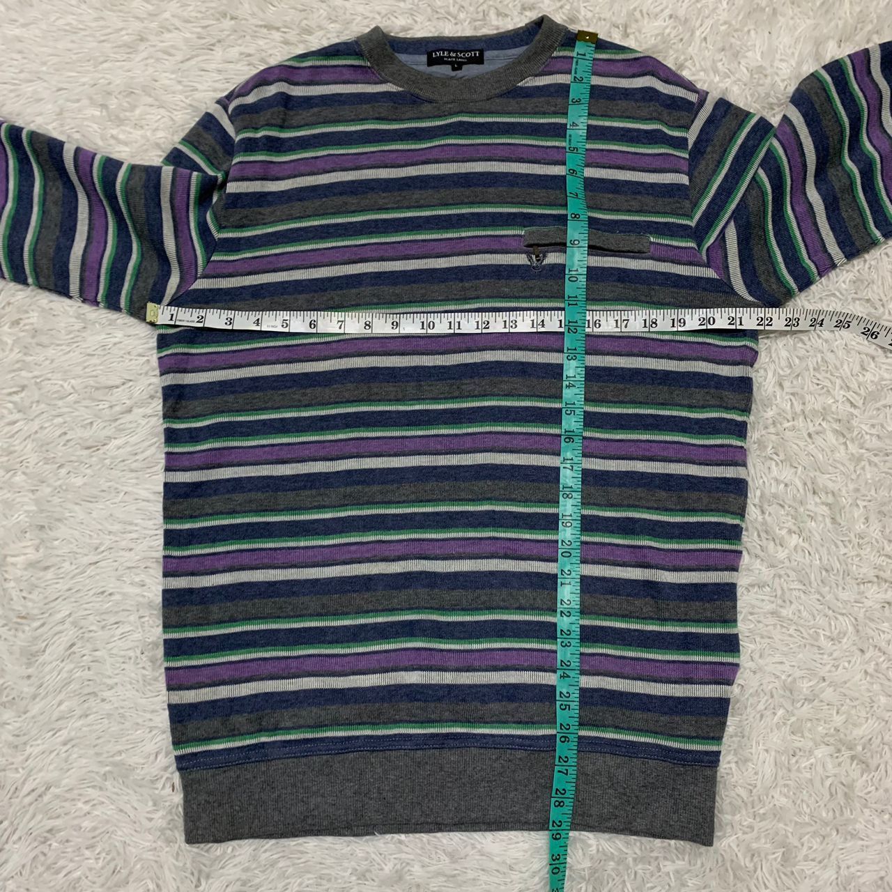 Japanese Brand Lyle & Scott black label sweatshirt Size US L / EU 52-54 / 3 - 3 Thumbnail
