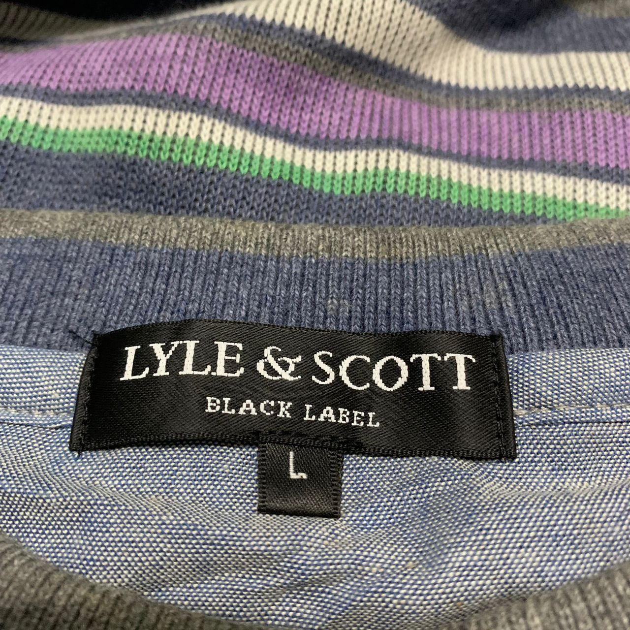 Japanese Brand Lyle & Scott black label sweatshirt Size US L / EU 52-54 / 3 - 6 Thumbnail