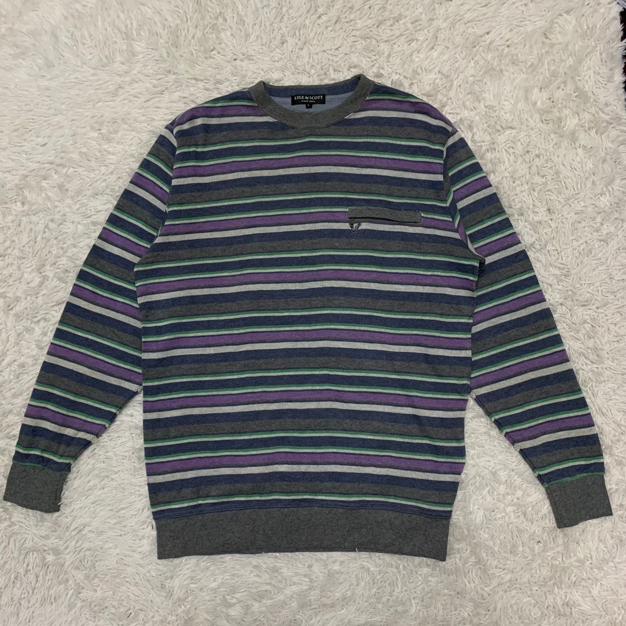 Japanese Brand Lyle & Scott black label sweatshirt Size US L / EU 52-54 / 3 - 2 Thumbnail