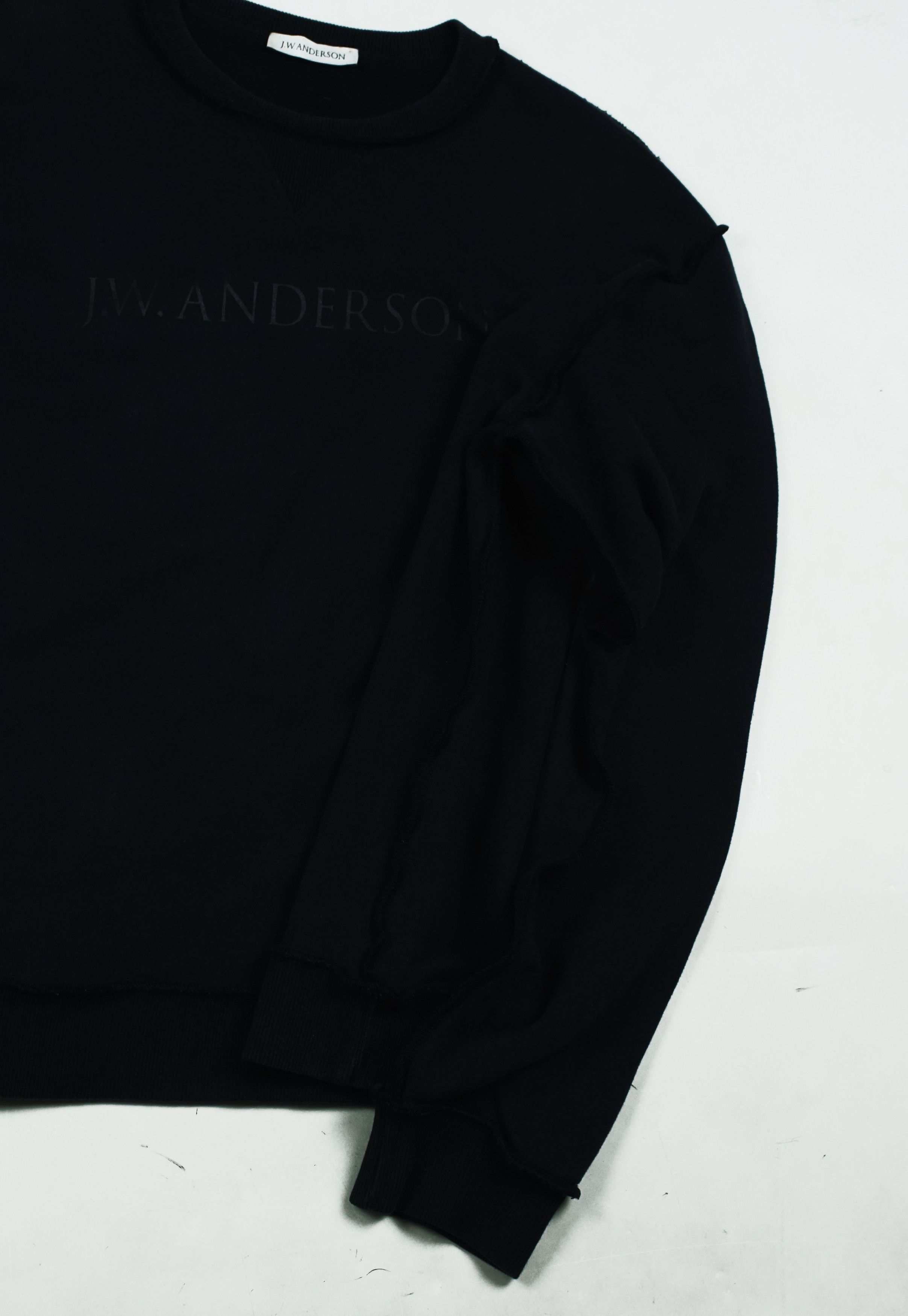 JW Anderson *NoTariff JW Anderson Inside Out Tonal Logo Sweatshirt Size US L / EU 52-54 / 3 - 3 Thumbnail