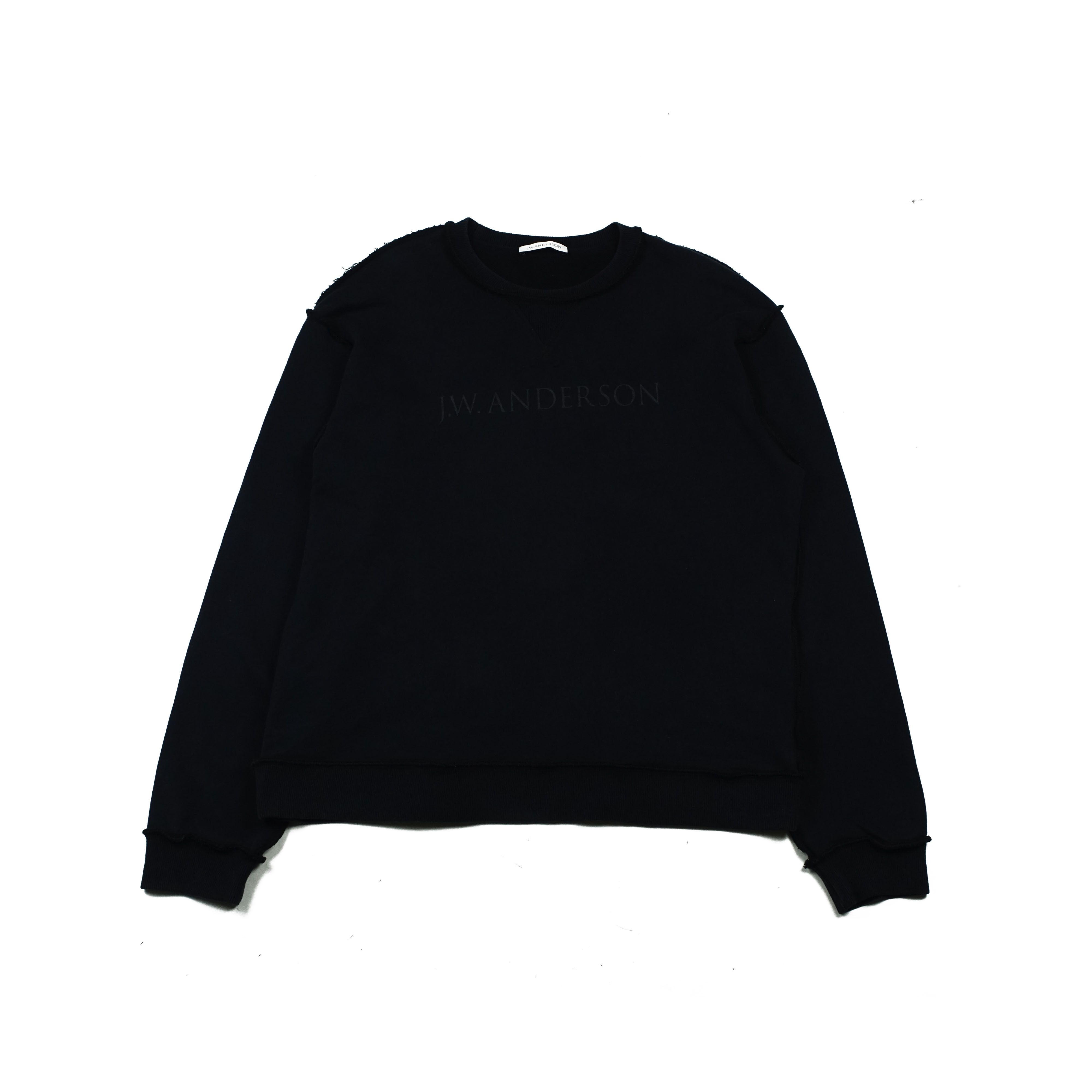 JW Anderson *NoTariff JW Anderson Inside Out Tonal Logo Sweatshirt Size US L / EU 52-54 / 3 - 1 Thumbnail