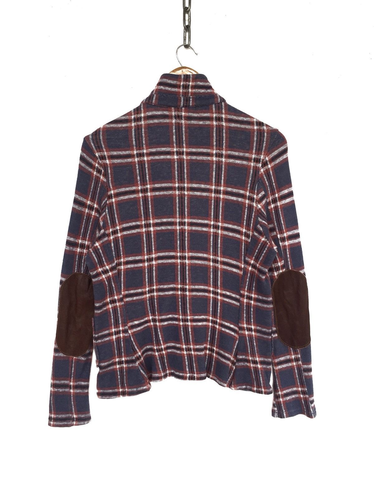 Kapital OG Kapital Check Plaid Elbow Pad Leather Jacket Size US S / EU 44-46 / 1 - 5 Thumbnail