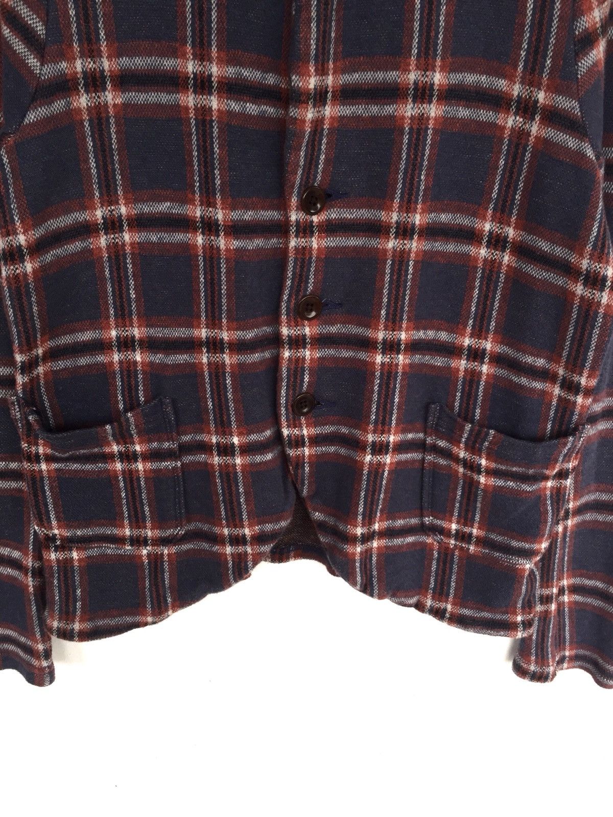 Kapital OG Kapital Check Plaid Elbow Pad Leather Jacket Size US S / EU 44-46 / 1 - 4 Thumbnail