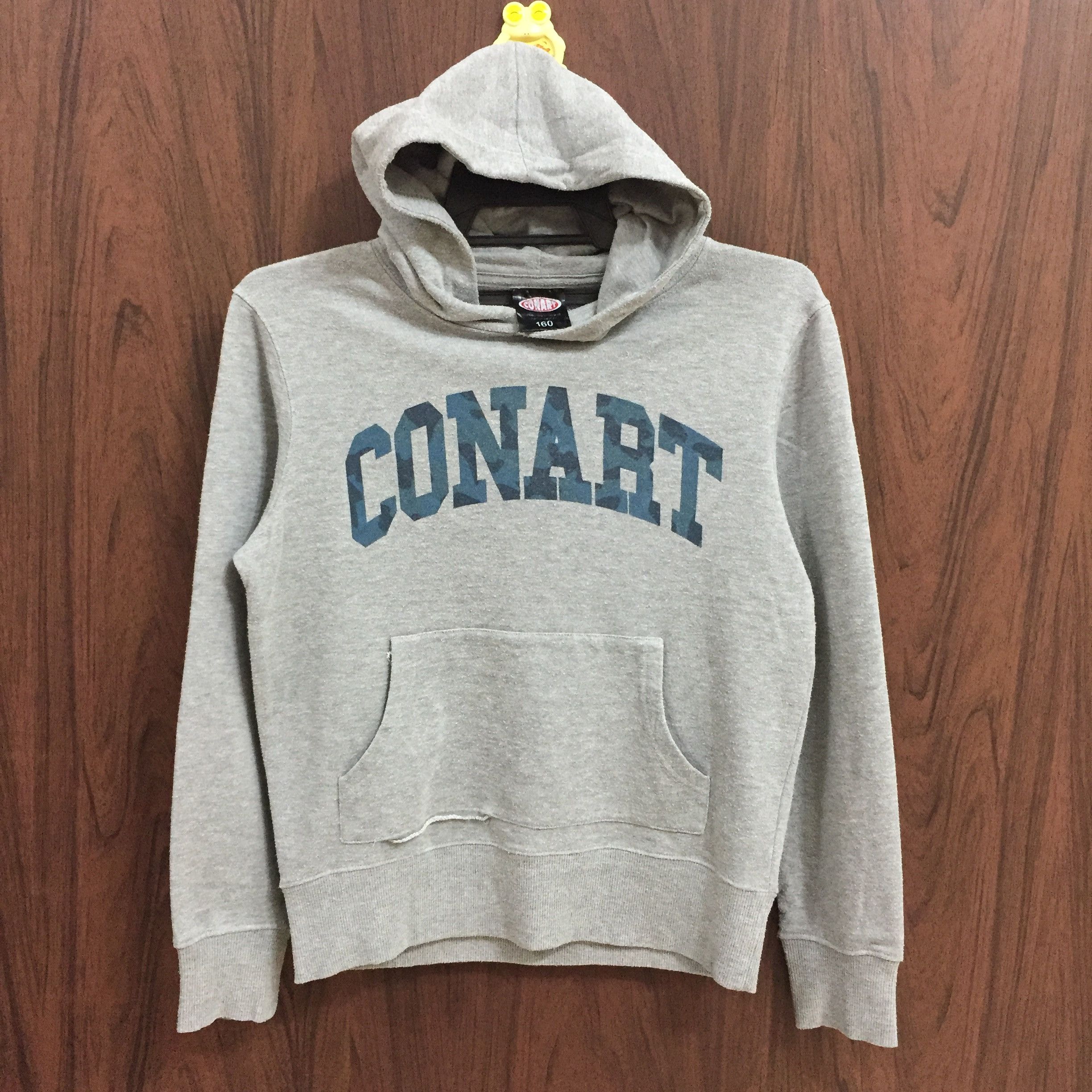 Vintage Vintage Conart hoodie spell out streetwear size 160 fit S Size US S / EU 44-46 / 1 - 2 Thumbnail