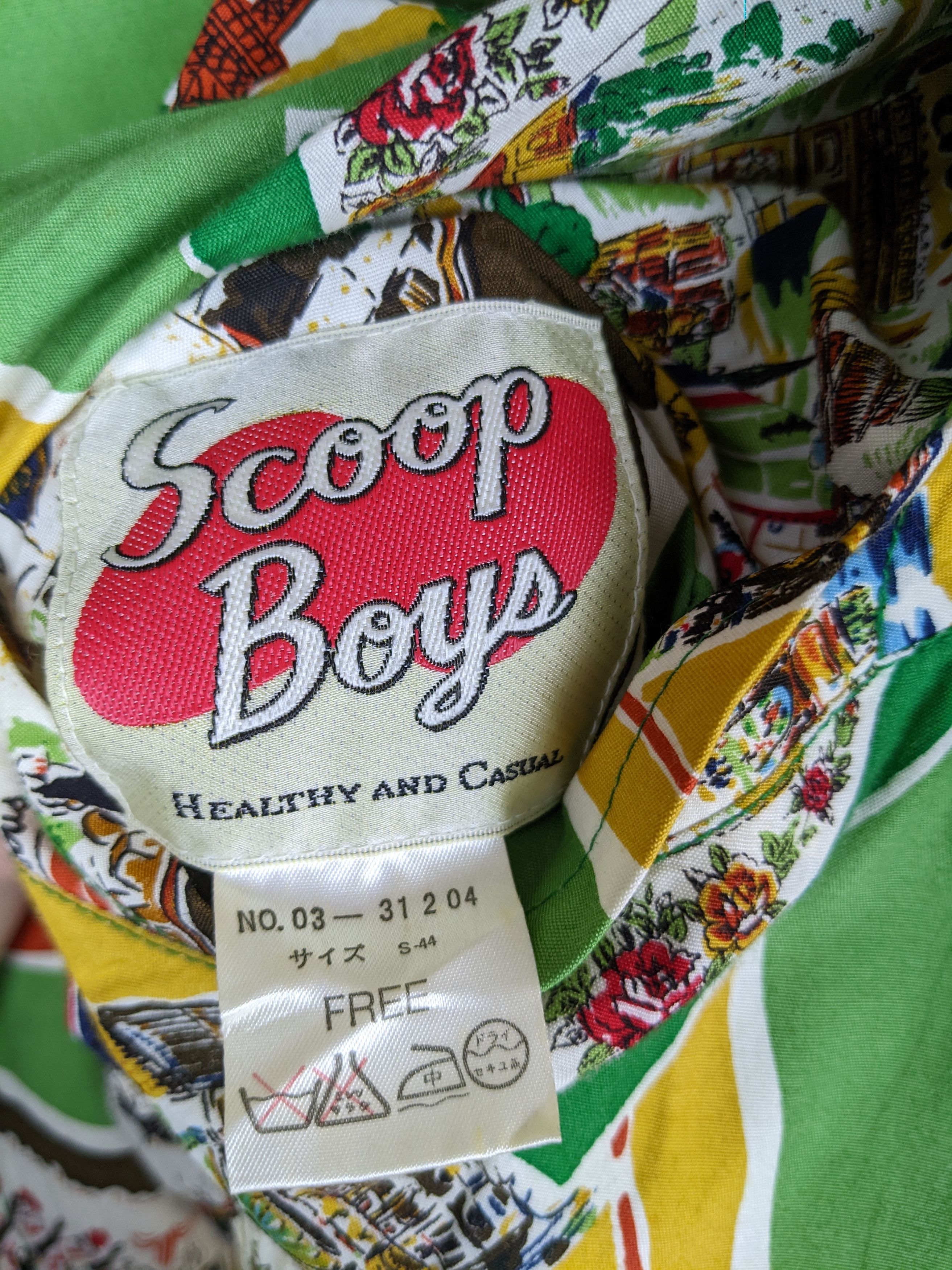 Other Scoop Boys Reversible Art Monogram Light Jacket Size US L / EU 52-54 / 3 - 11 Thumbnail