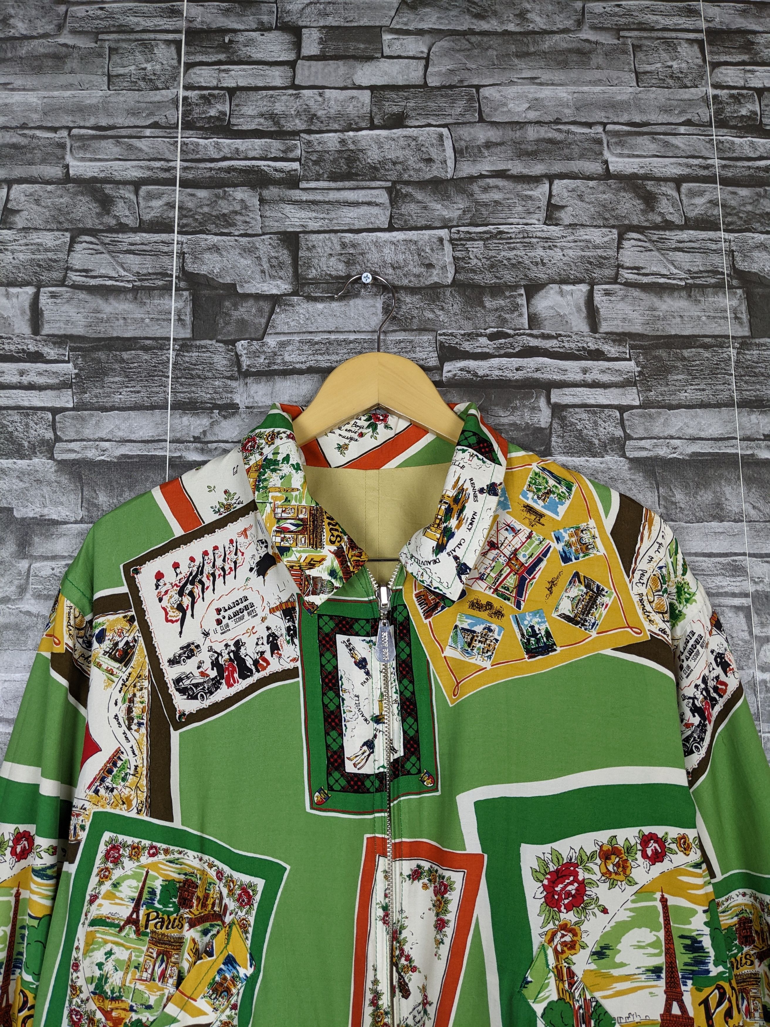 Other Scoop Boys Reversible Art Monogram Light Jacket Size US L / EU 52-54 / 3 - 3 Thumbnail