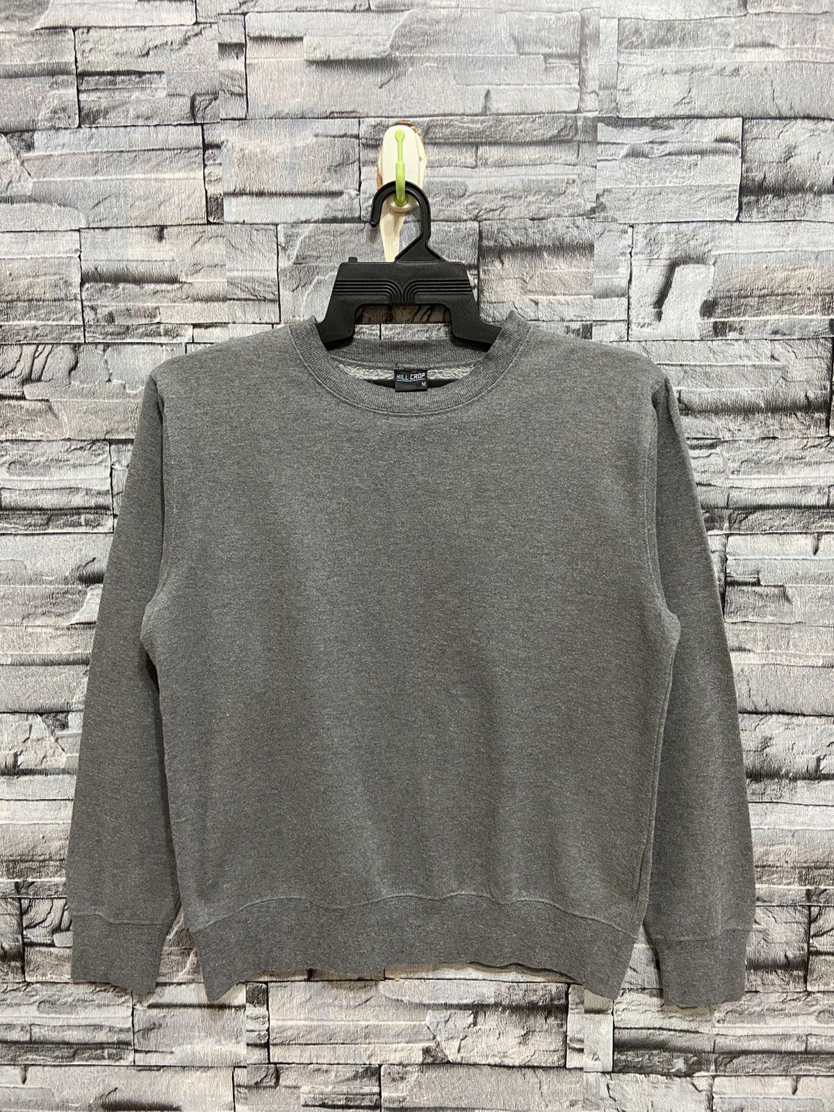 Japanese Brand Hill Crop sweatshirt plain size M Size US M / EU 48-50 / 2 - 2 Thumbnail