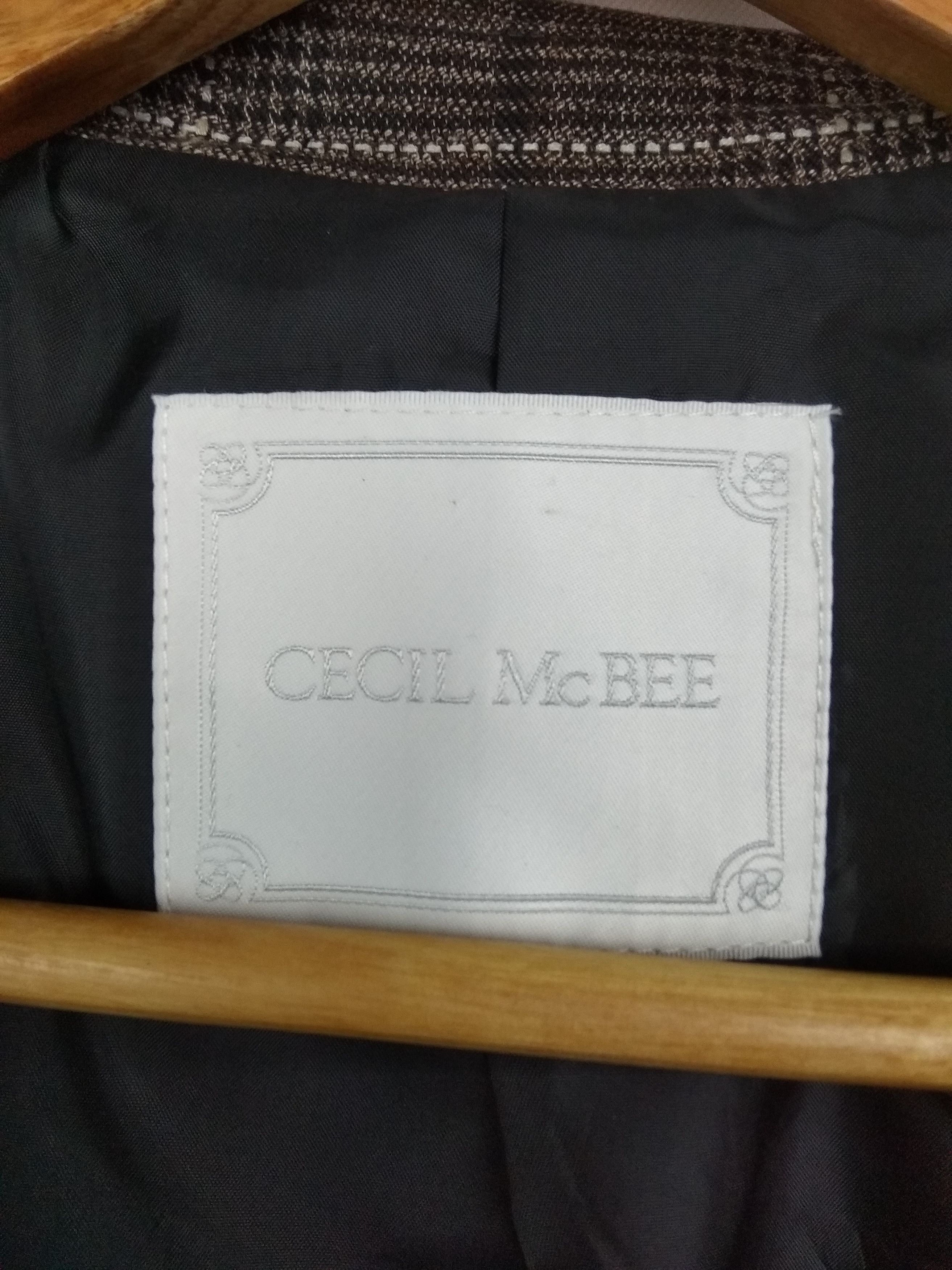 Vintage Vintage Cecil Mc Bee checked Trenchcoat Jacket Size M / US 6-8 / IT 42-44 - 3 Thumbnail
