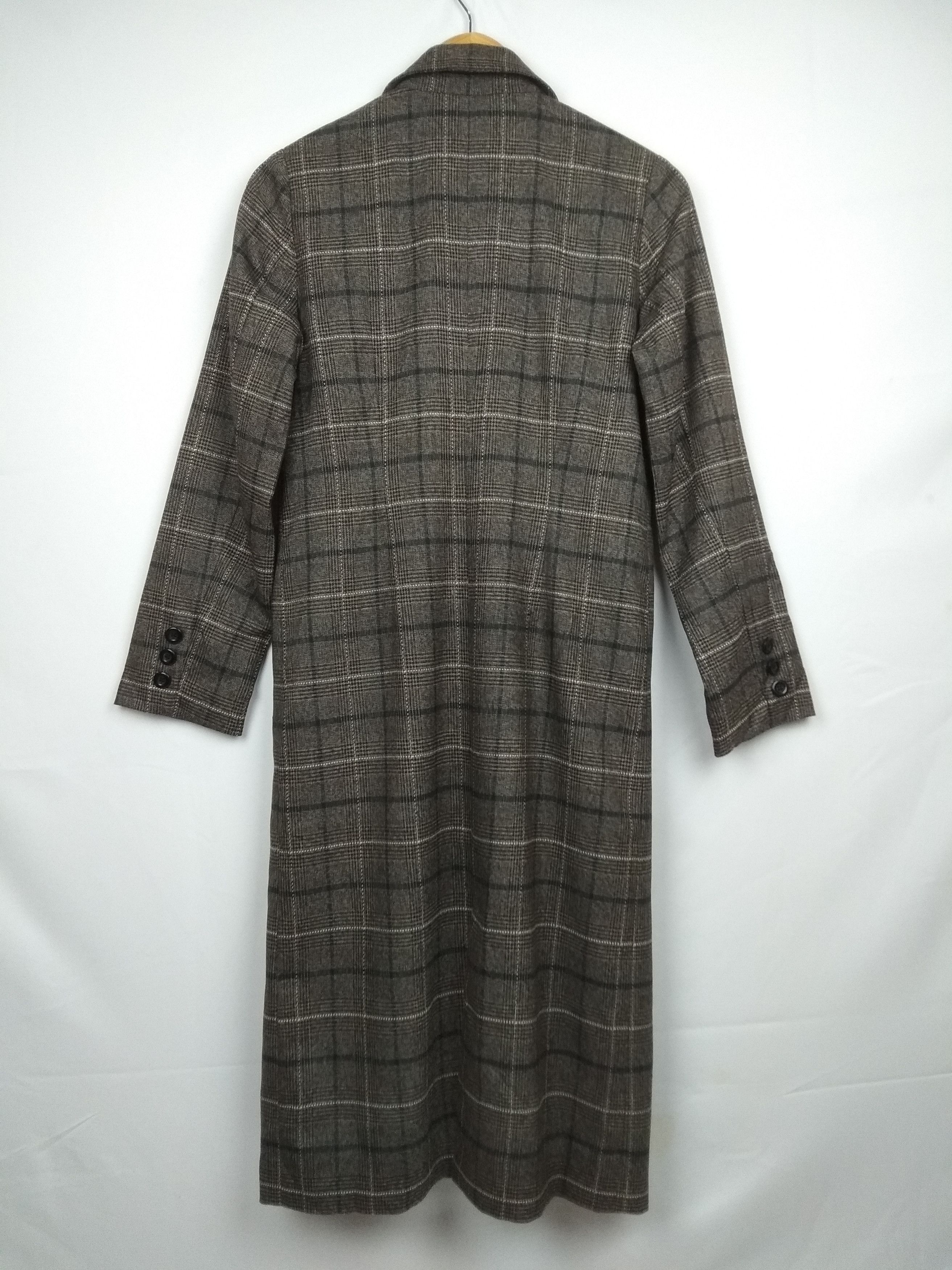Vintage Vintage Cecil Mc Bee checked Trenchcoat Jacket Size M / US 6-8 / IT 42-44 - 2 Thumbnail