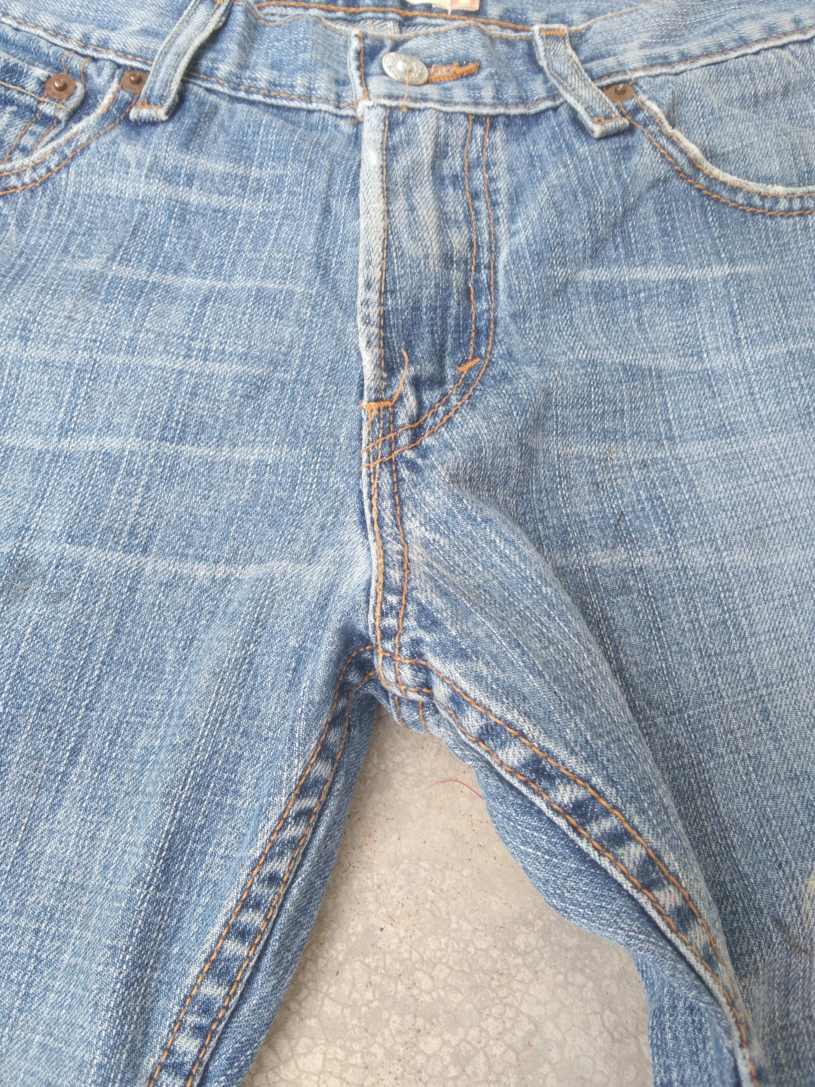 Levi's Vintage Levis Jeans 527 Boot Cut Distressed Denim 29x30 Size US 29 - 6 Thumbnail