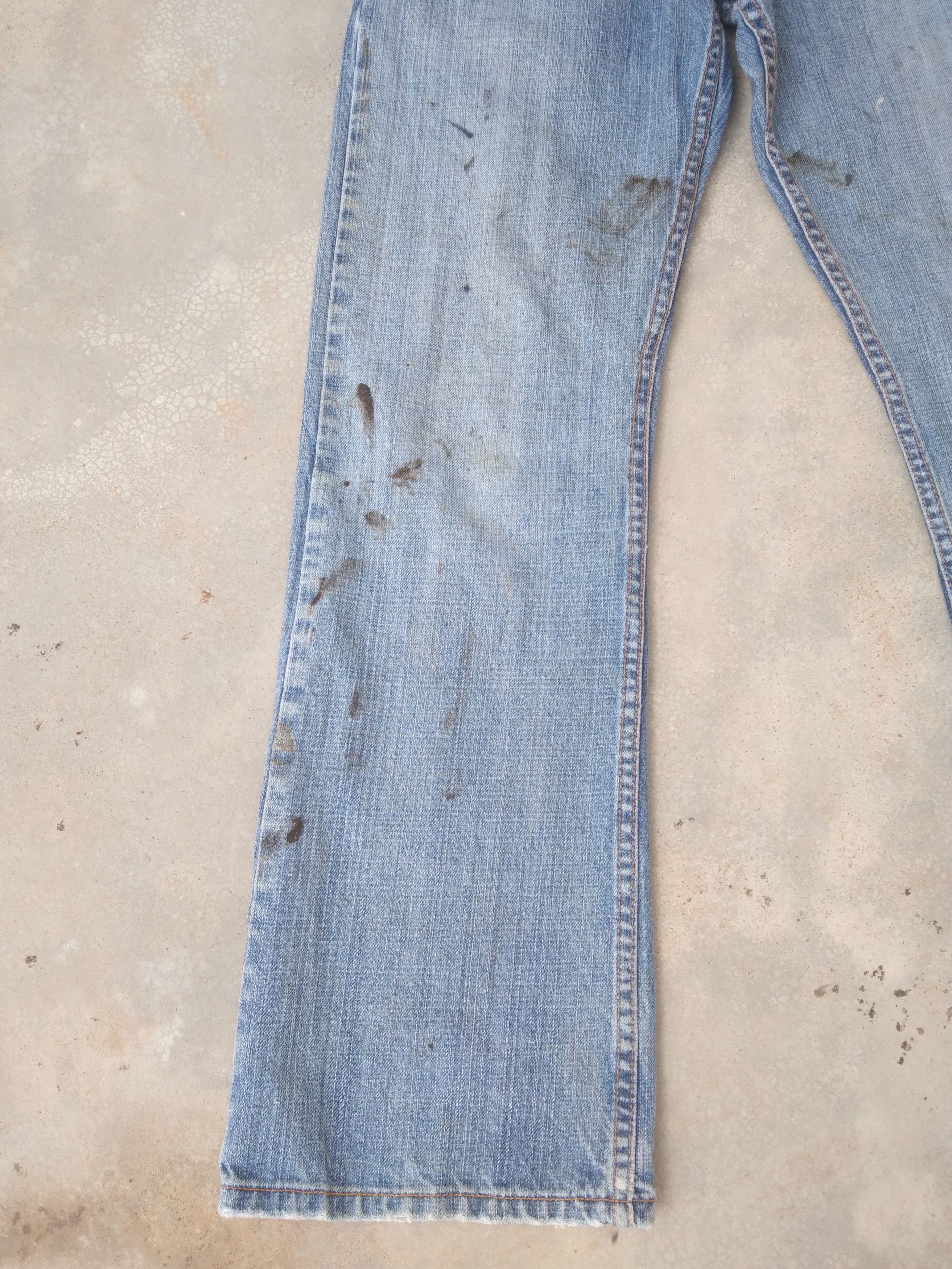 Levi's Vintage Levis Jeans 527 Boot Cut Distressed Denim 29x30 Size US 29 - 4 Thumbnail