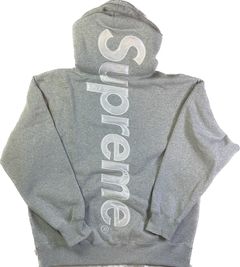 Supreme Satin Applique Hooded Sweatshirt | Grailed