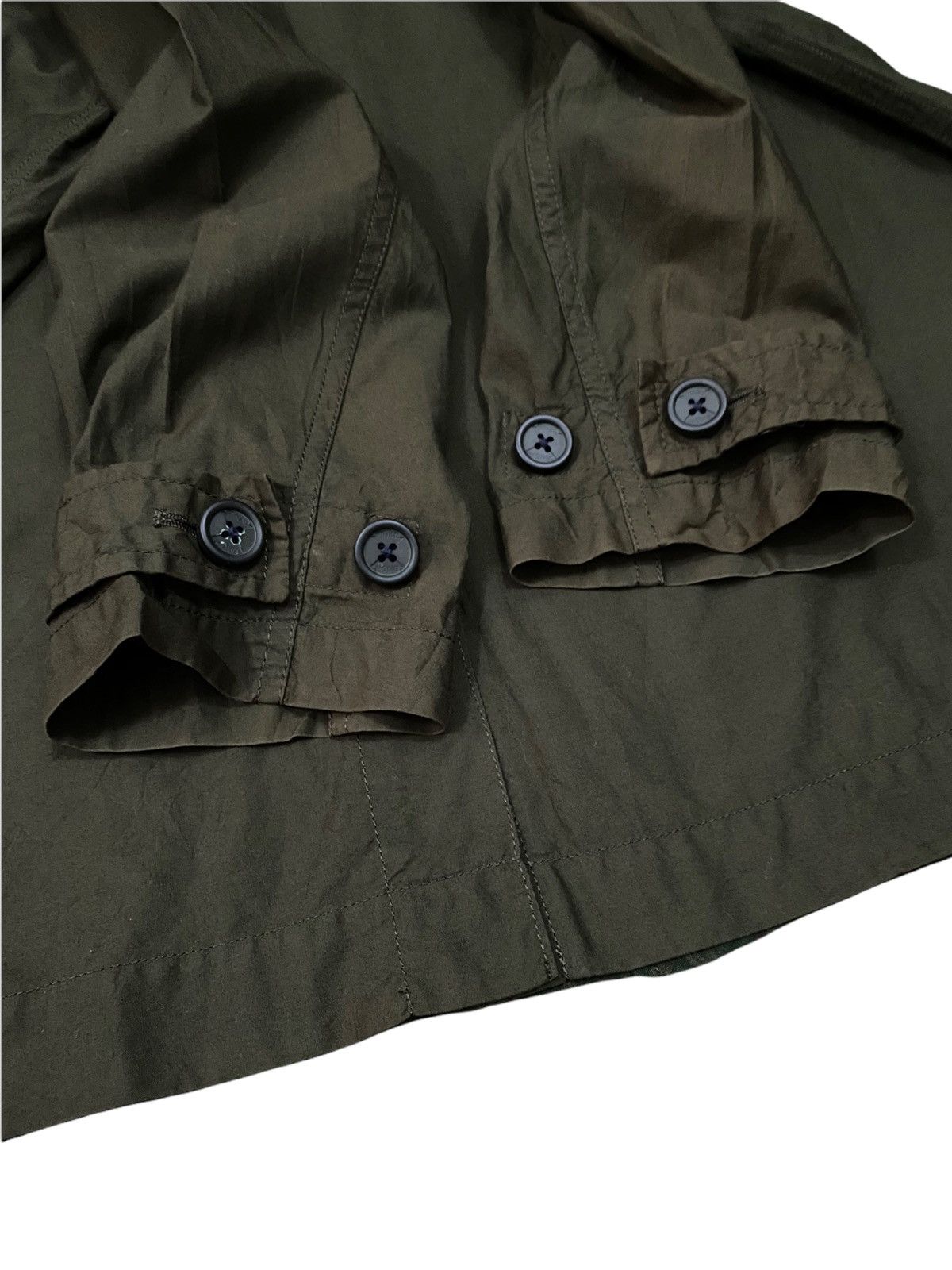 Final Home Final Home Cotton Coverall Green Military Jacket Size US XS / EU 42 / 0 - 12 Thumbnail