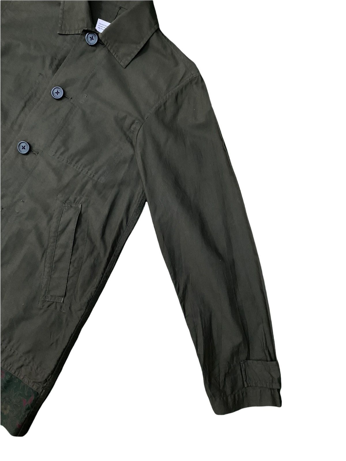 Final Home Final Home Cotton Coverall Green Military Jacket Size US XS / EU 42 / 0 - 6 Thumbnail