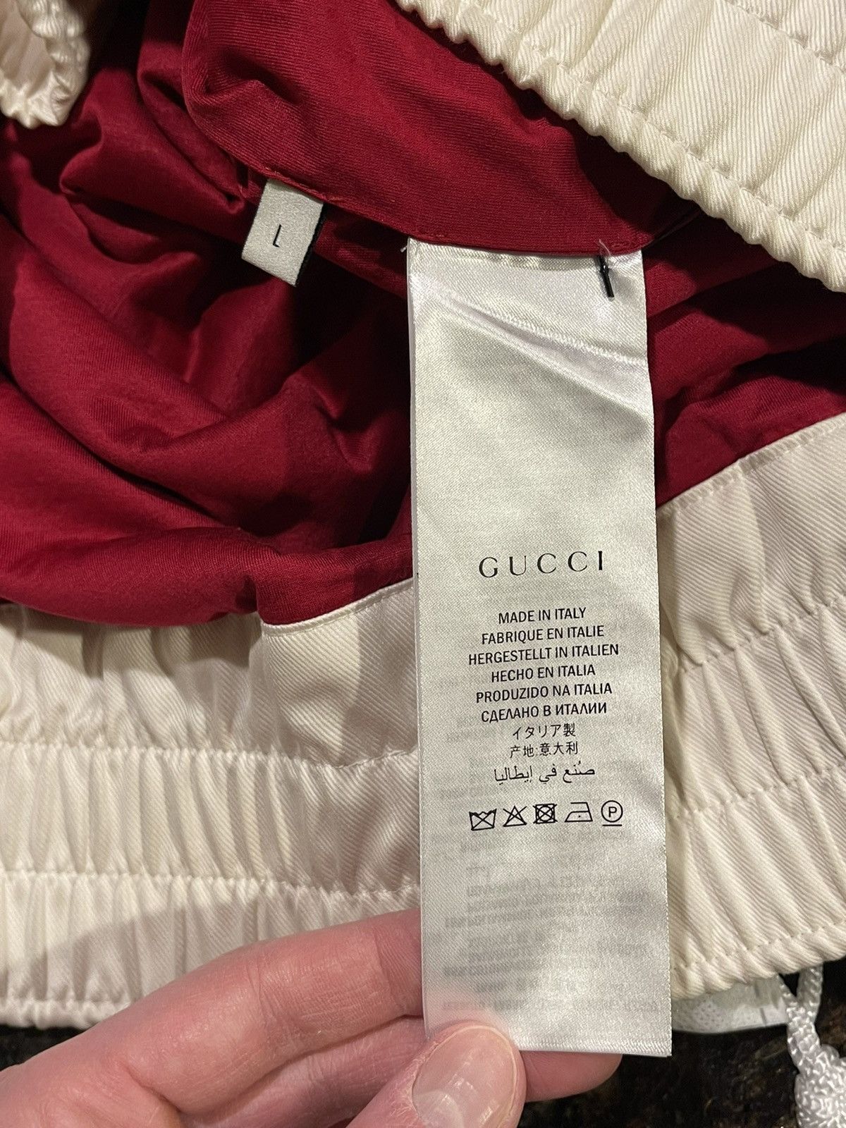 Gucci Gucci X Alessandro Michele Embroidered Dragon Red Hoodie Size US L / EU 52-54 / 3 - 16 Thumbnail