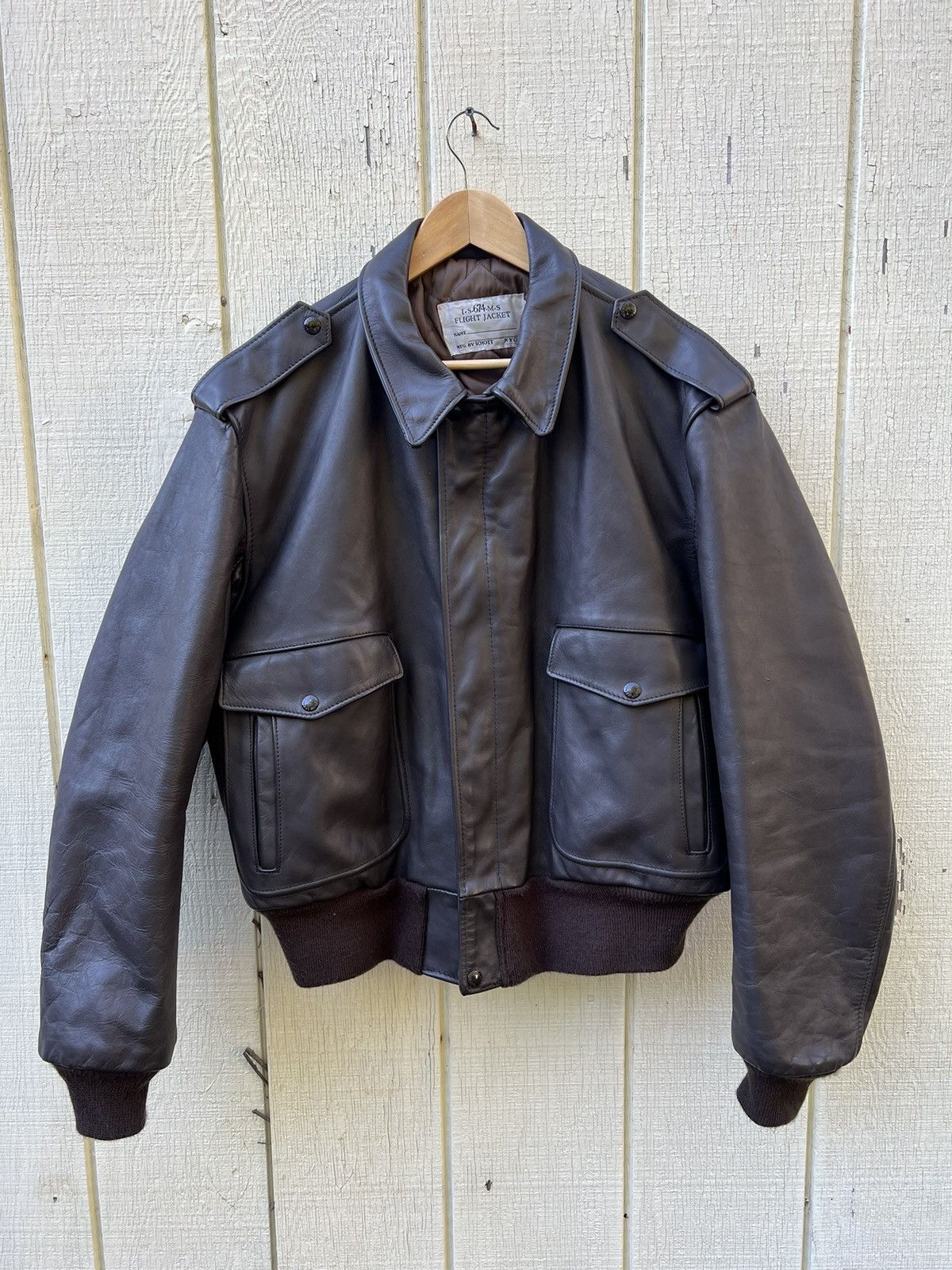 Vintage Vintage Schott 674 Flight Jacket | Grailed