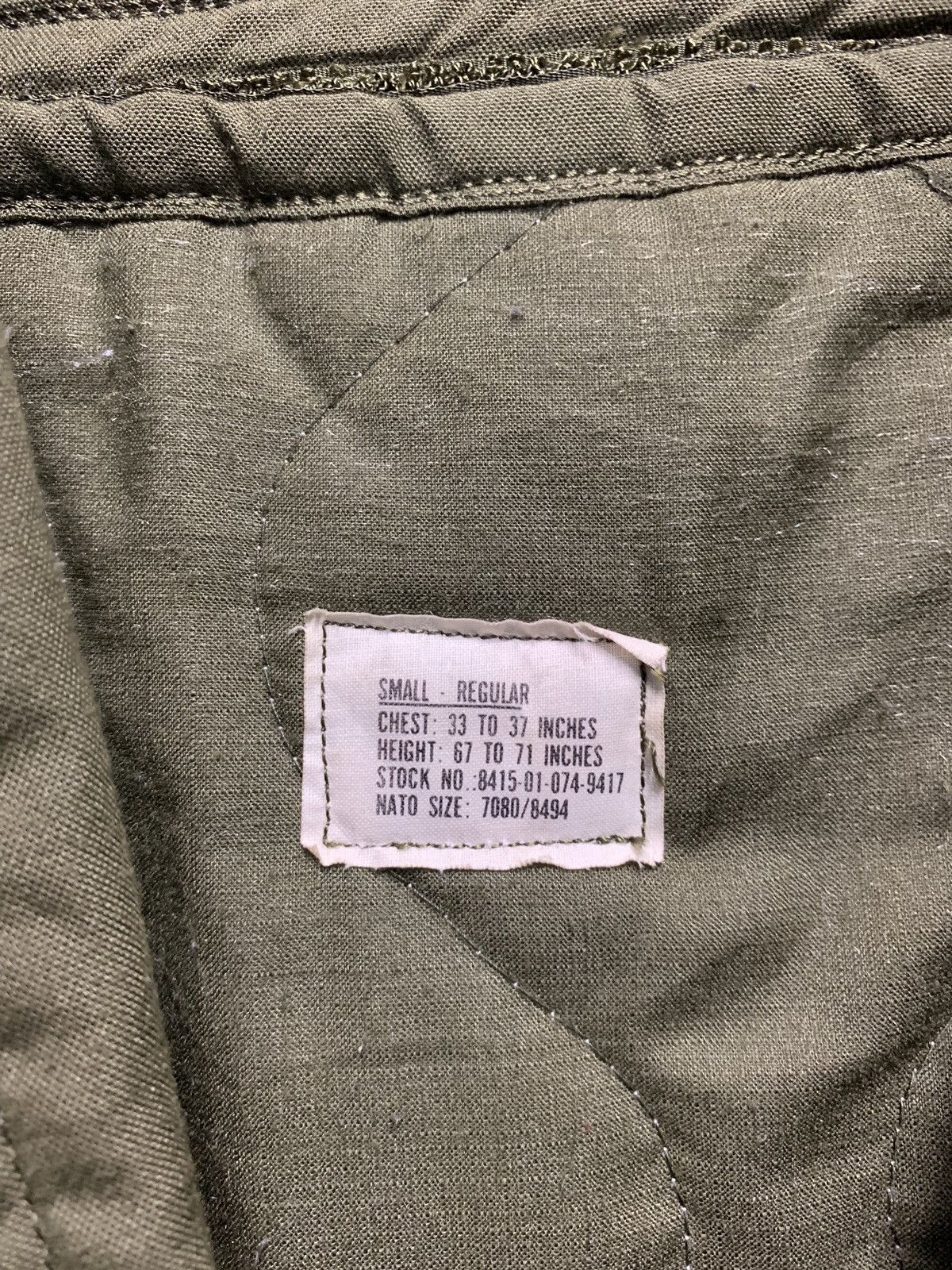 Buzz Rickson's × Vintage 🔥 Vintage 80s Military Bomber Jacket Size US S / EU 44-46 / 1 - 6 Thumbnail