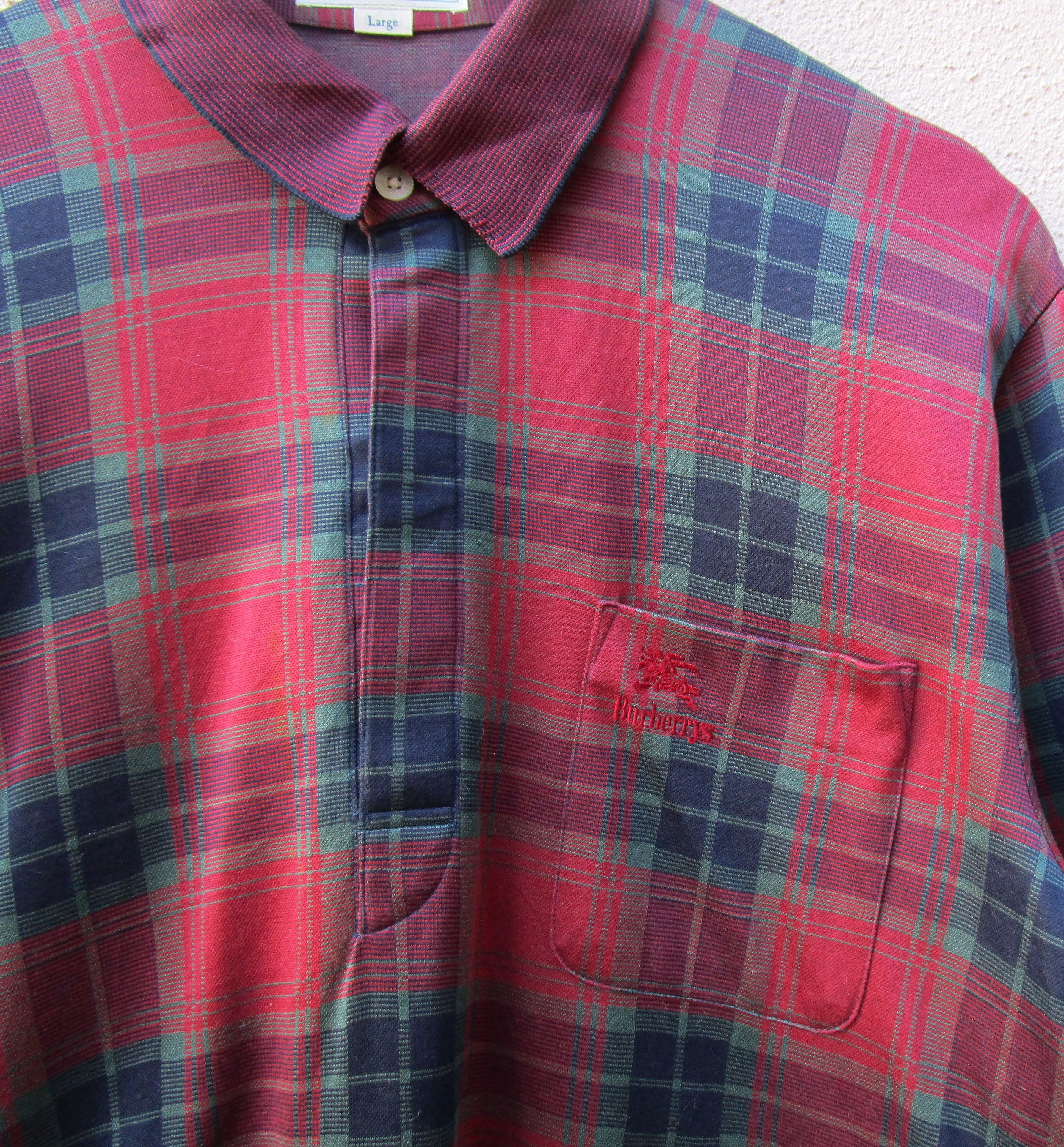 Burberry × Vintage Vintage Burberry novacheck Size US L / EU 52-54 / 3 - 2 Thumbnail