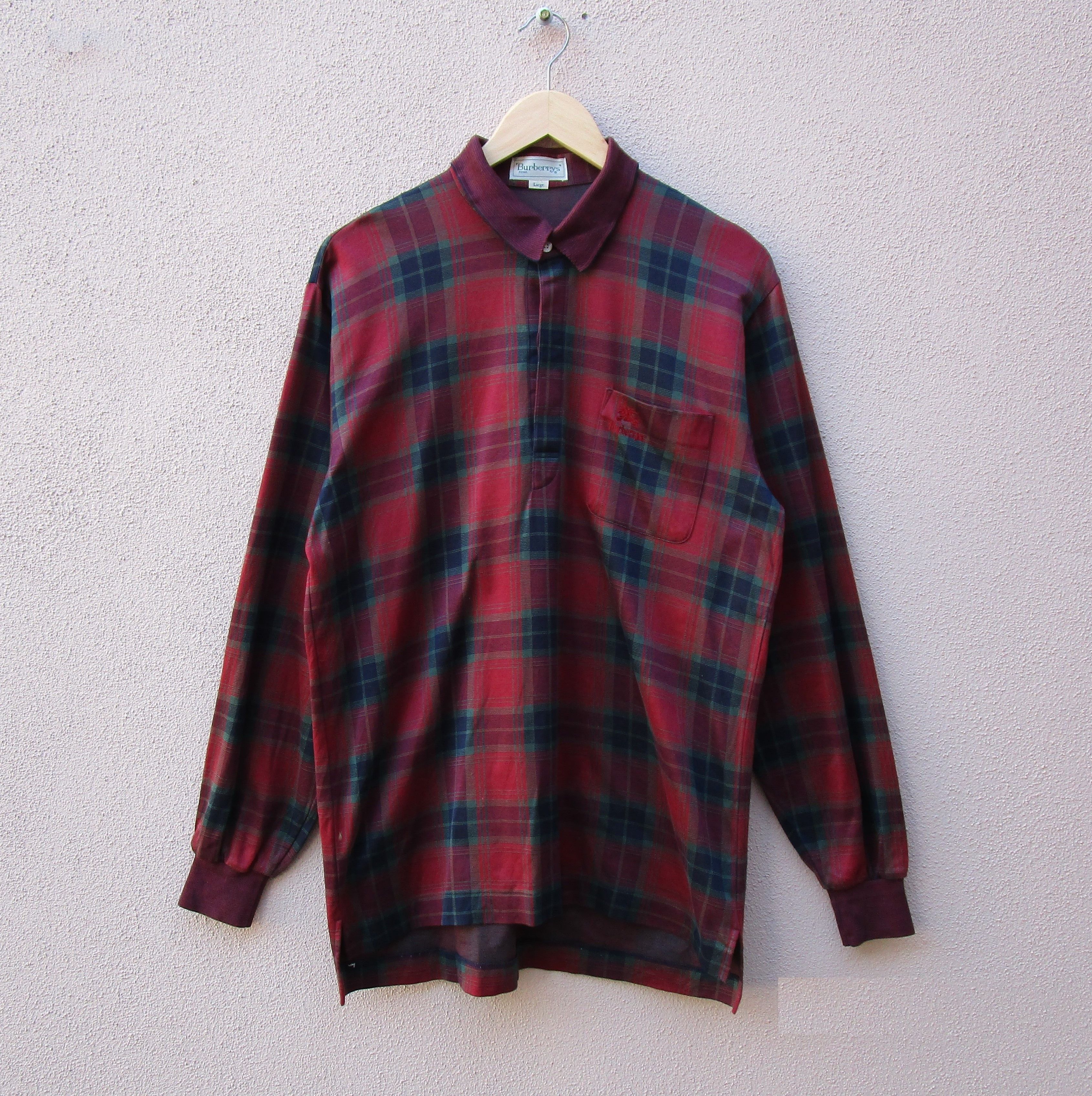 Burberry × Vintage Vintage Burberry novacheck Size US L / EU 52-54 / 3 - 1 Thumbnail