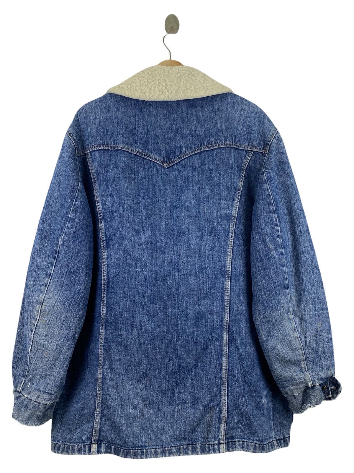Lee × Vintage VINTAGE LEE STORM RIDER MADE USA DENIM JACKET Size US XXL / EU 58 / 5 - 2 Thumbnail