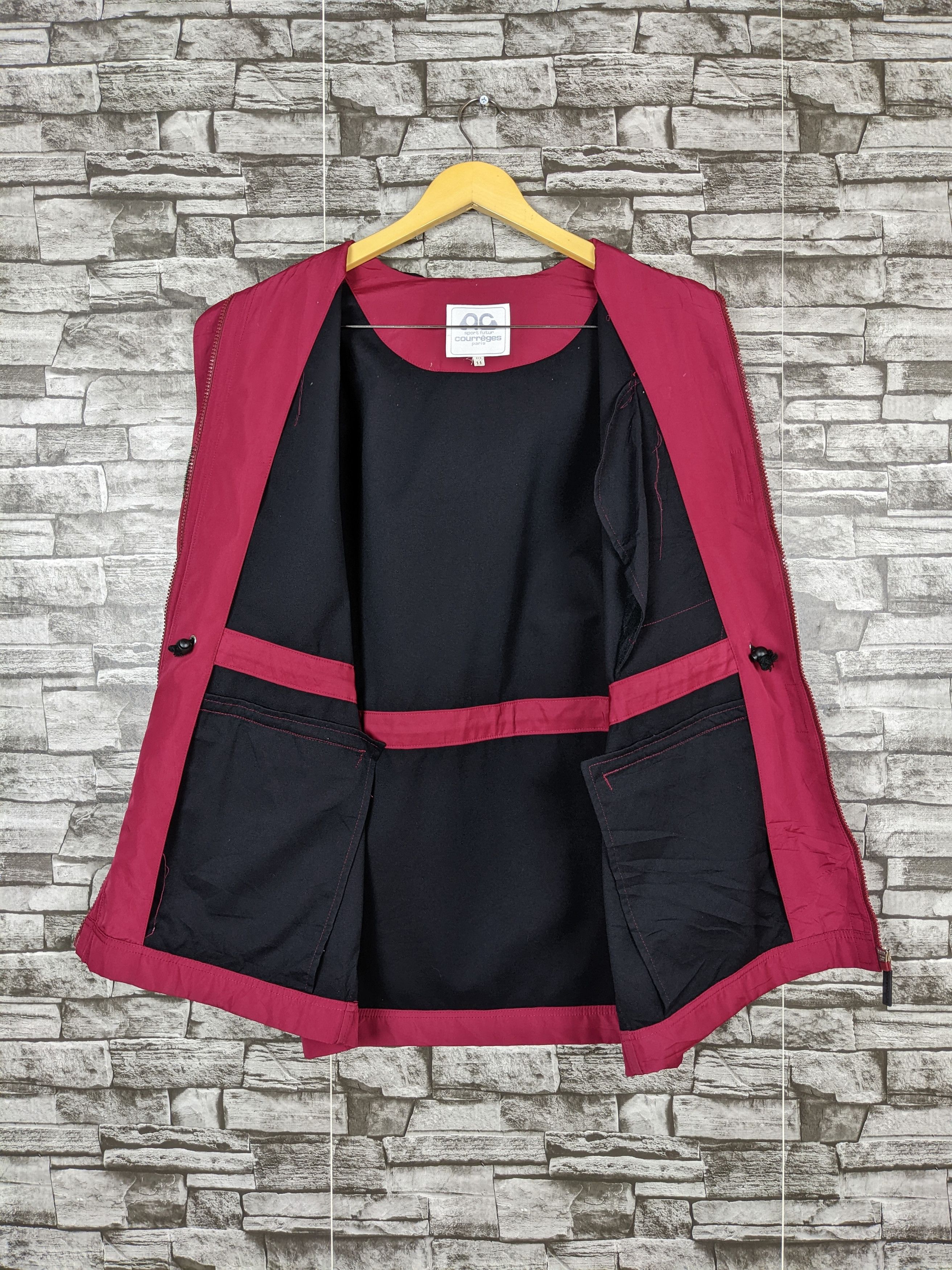 Courreges Vintage Courreges Paris Sportswear Light Jacket Coat Size US L / EU 52-54 / 3 - 9 Thumbnail