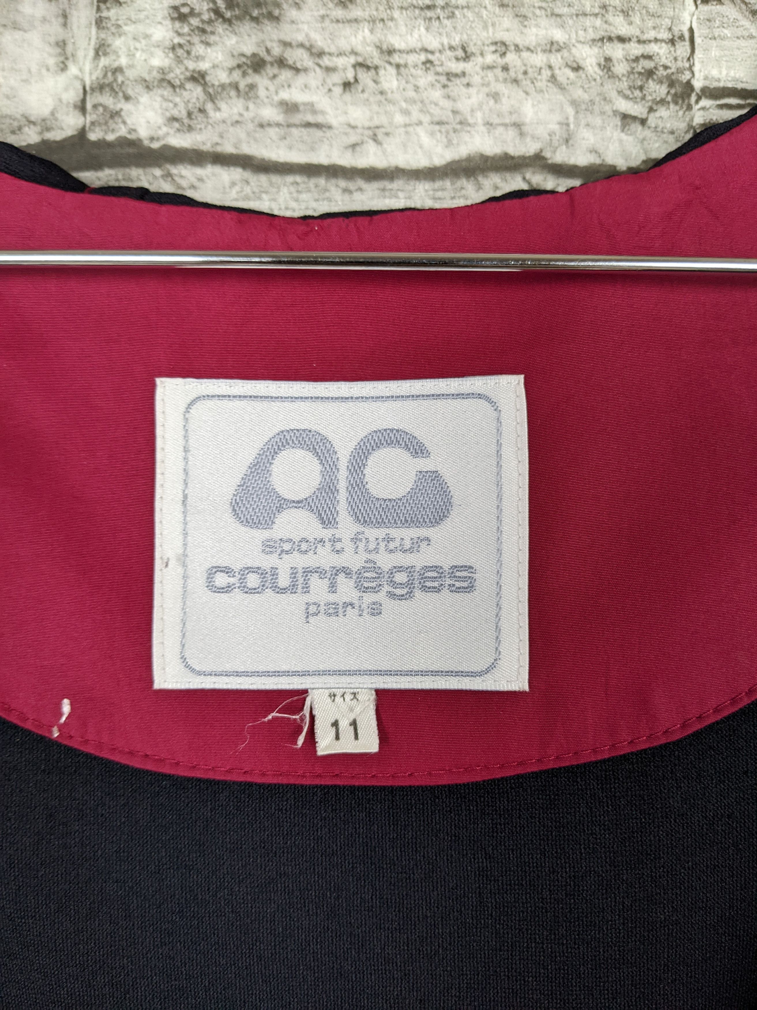 Courreges Vintage Courreges Paris Sportswear Light Jacket Coat Size US L / EU 52-54 / 3 - 10 Thumbnail