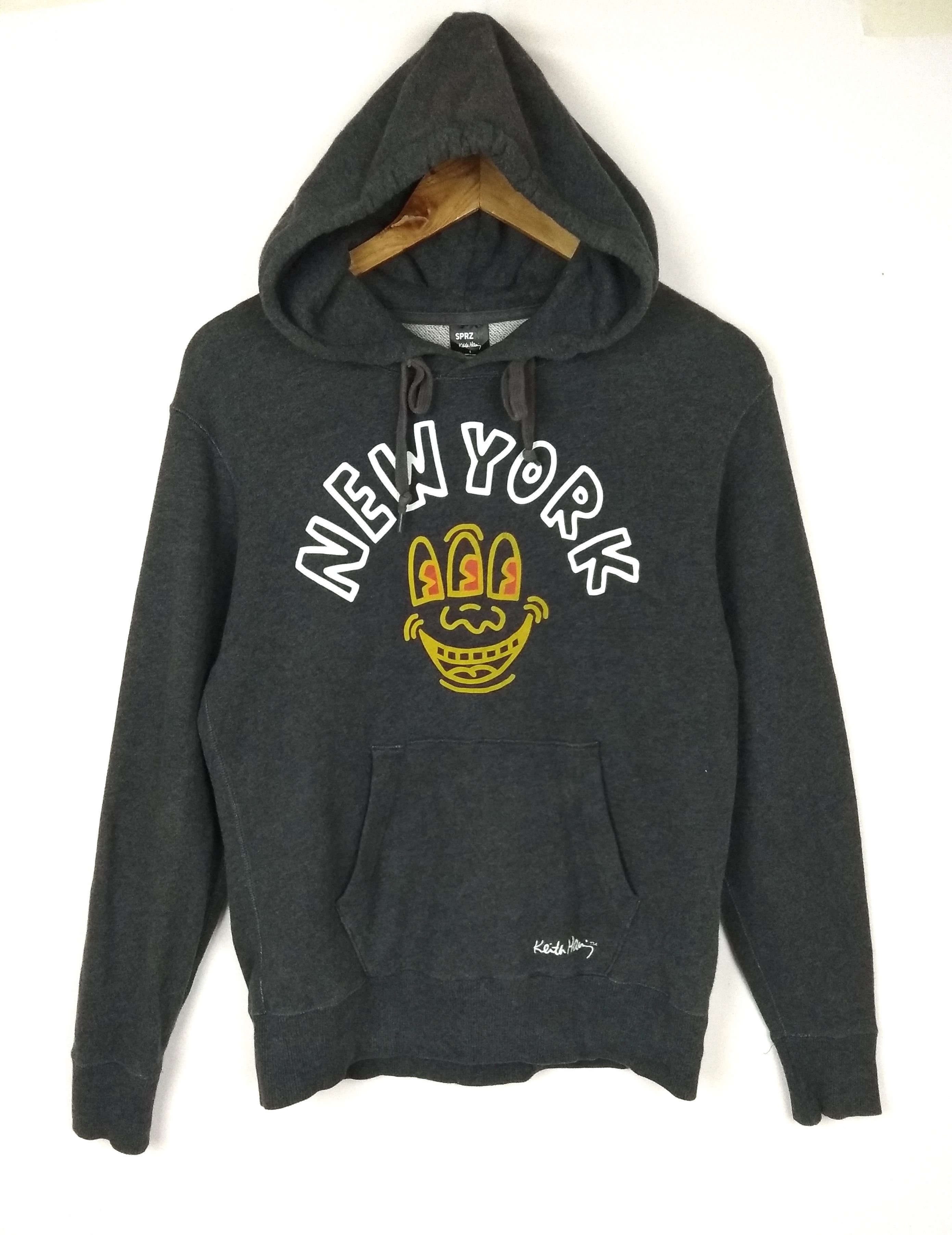 Keith Haring × Uniqlo × Vintage Vintage Keith Haring x Uniqlo Sweatshirt hoodie skateboard Size US S / EU 44-46 / 1 - 1 Thumbnail