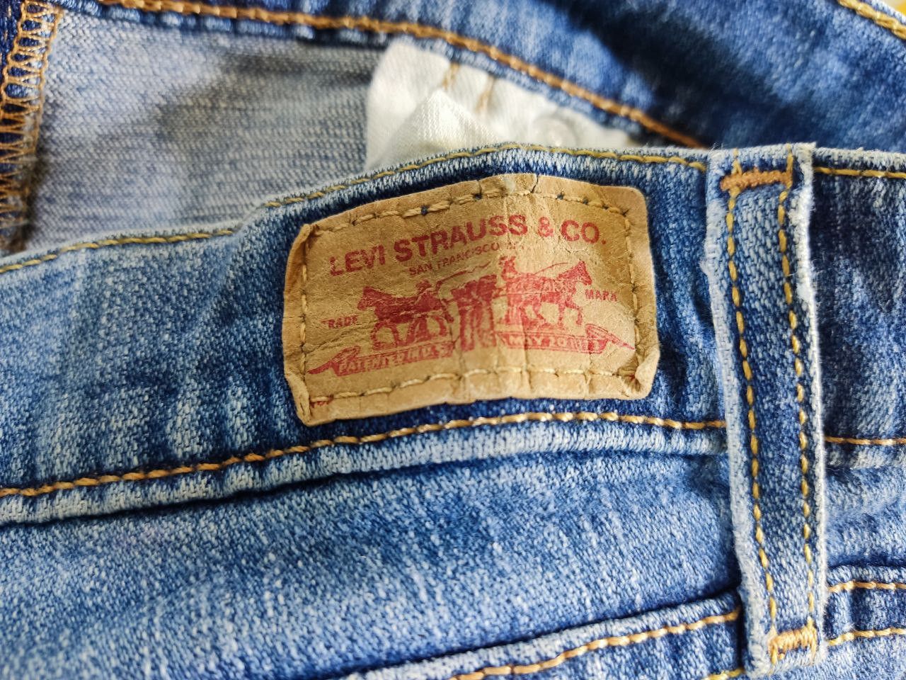 Levi's vintage levis 524 too superlow bootcut flare denim Size 33" - 3 Thumbnail