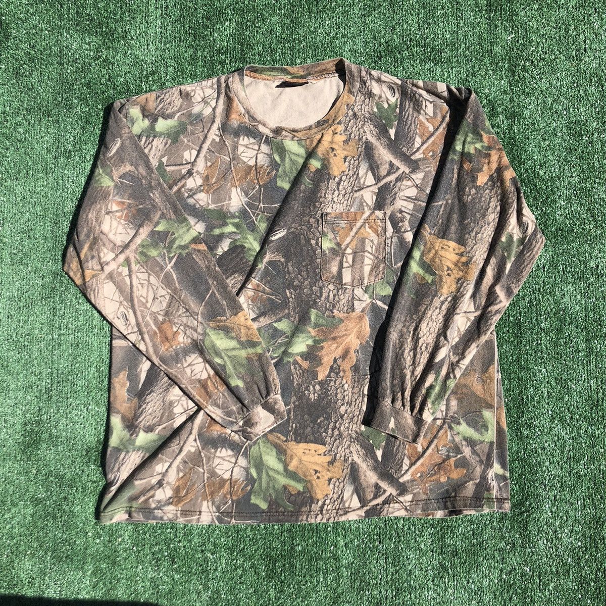 Liberty × Vintage Vintage Forest Camo Tee Size US XXL / EU 58 / 5 - 1 Thumbnail