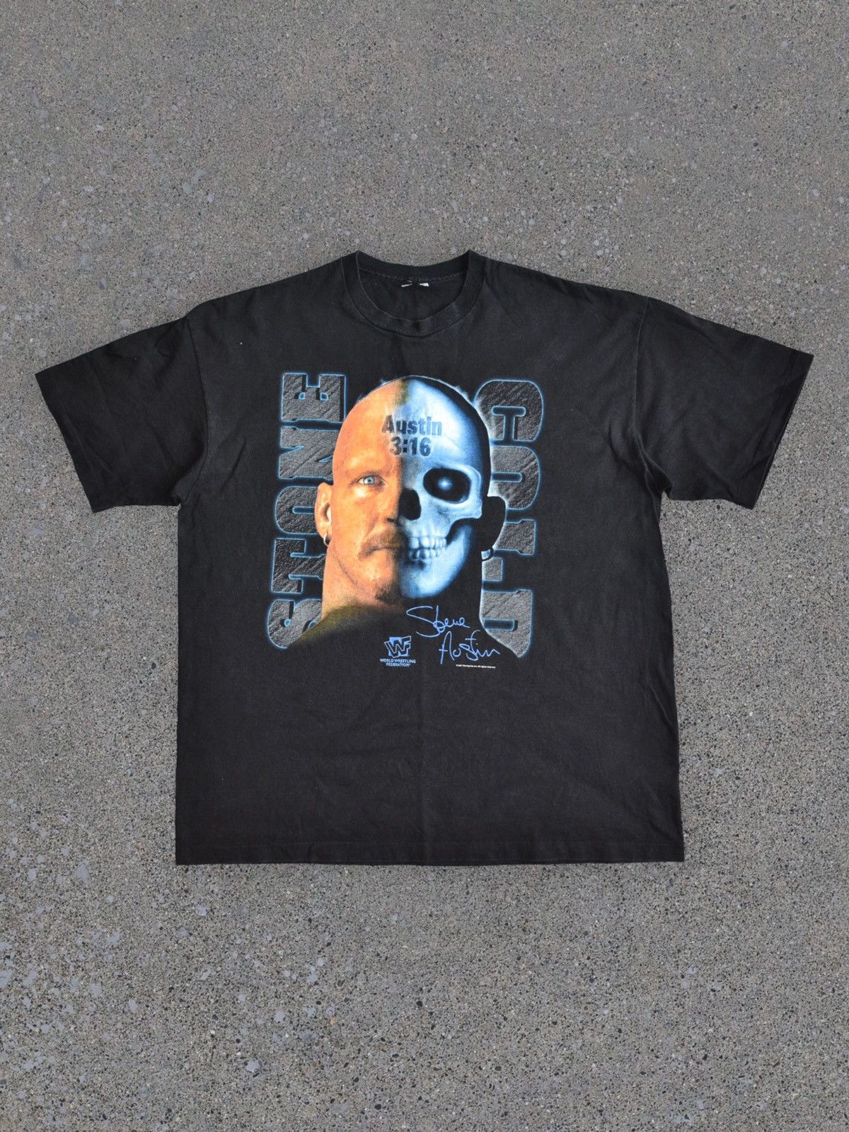 Vintage Vintage ‘97 Stone Cold Steve Austin WWF T-Shirt (XL) Size US XL / EU 56 / 4 - 1 Thumbnail
