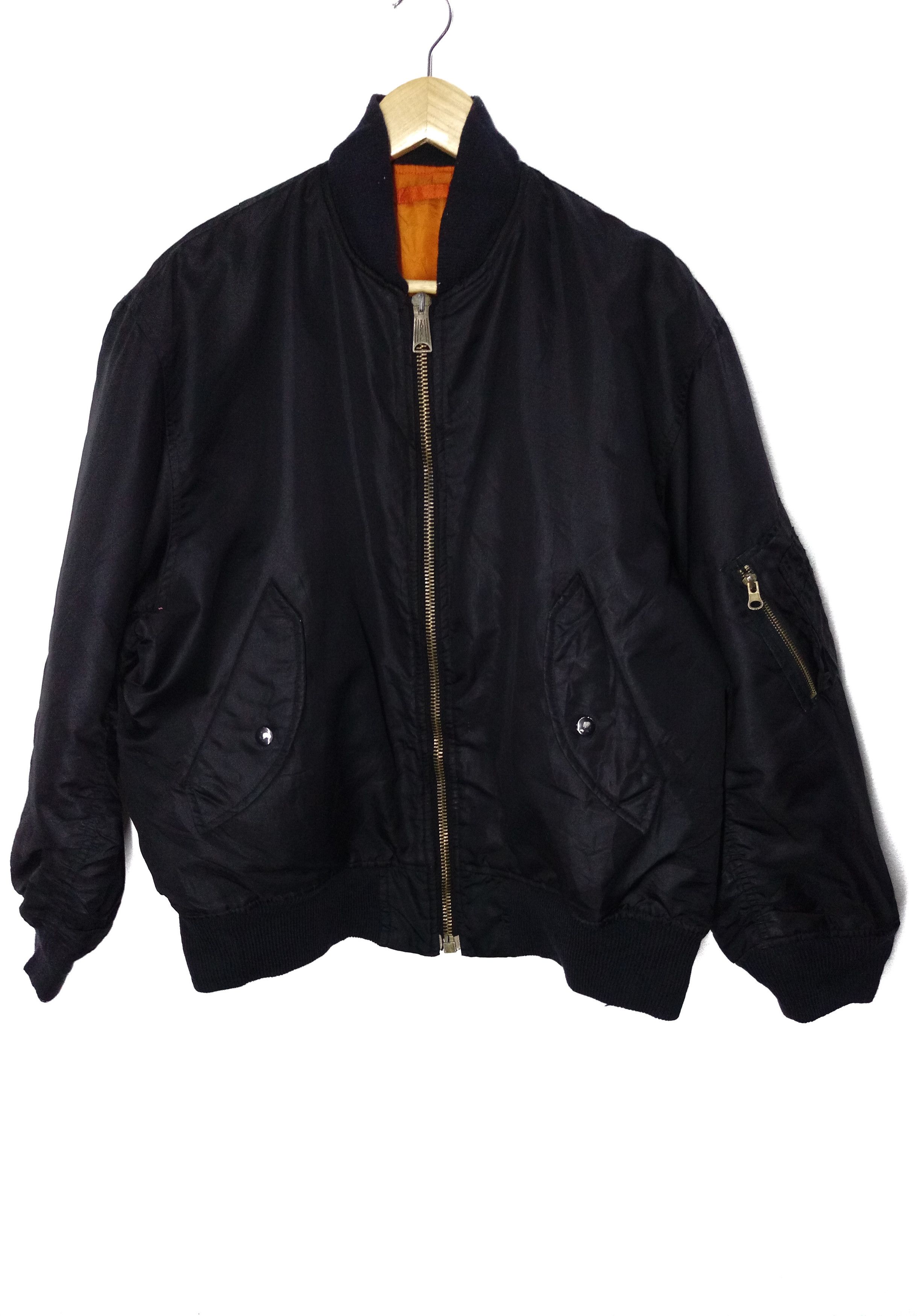 Japanese Brand Vintage MA-1 Parachute Bomber Like Buzz Rickson’s Jacket Size US L / EU 52-54 / 3 - 2 Thumbnail