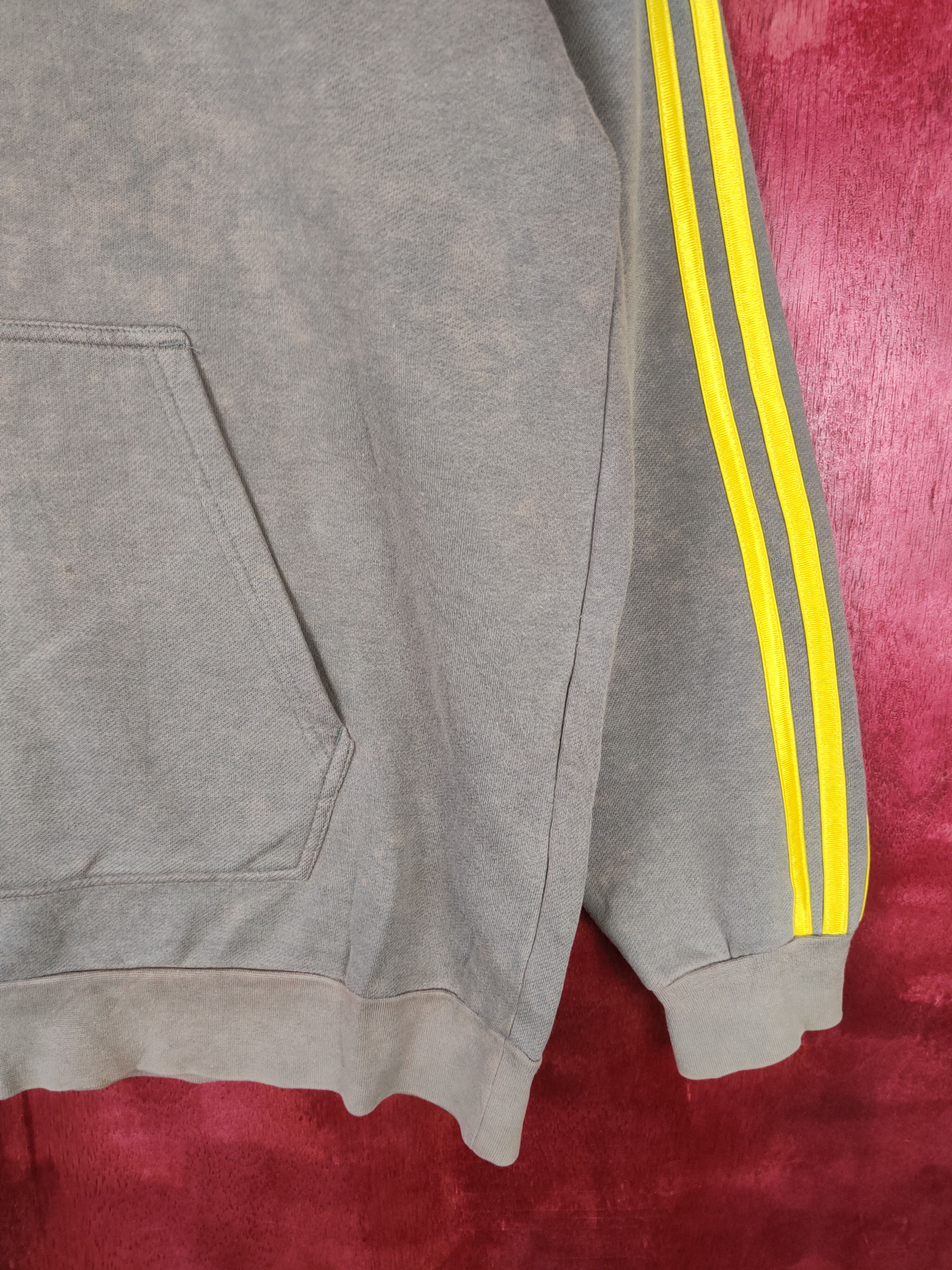 Adidas Adidas Gray Hoodie Sweatshirt #5287 Size US M / EU 48-50 / 2 - 4 Thumbnail