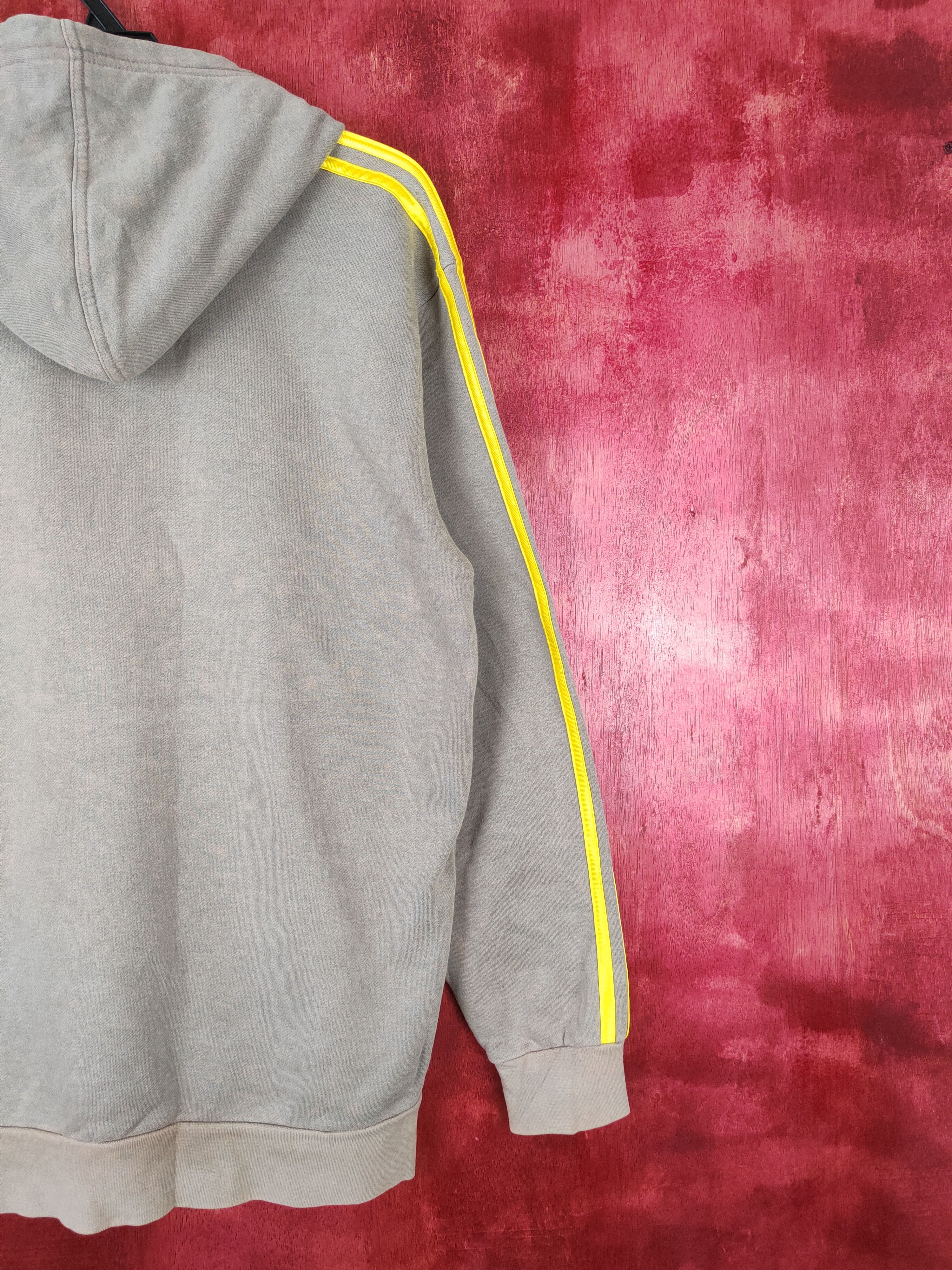 Adidas Adidas Gray Hoodie Sweatshirt #5287 Size US M / EU 48-50 / 2 - 9 Thumbnail
