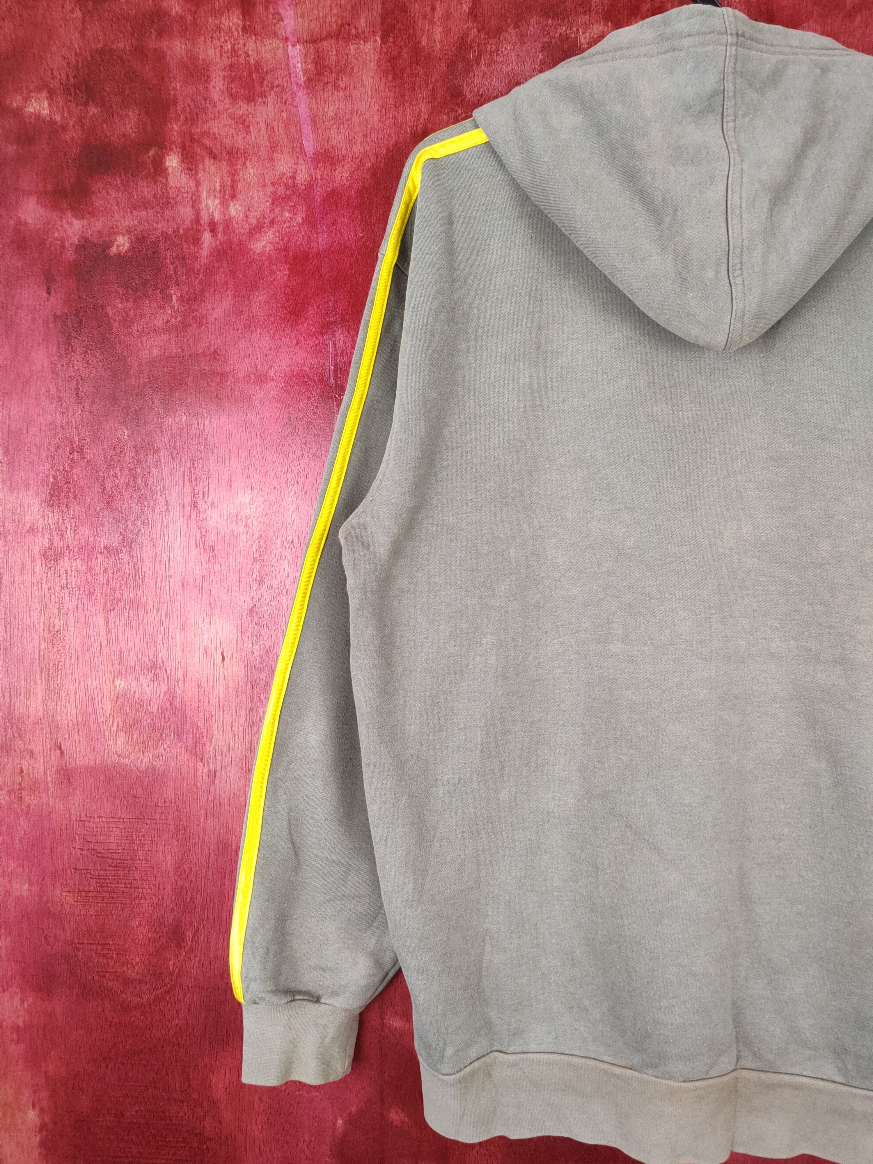 Adidas Adidas Gray Hoodie Sweatshirt #5287 Size US M / EU 48-50 / 2 - 8 Thumbnail